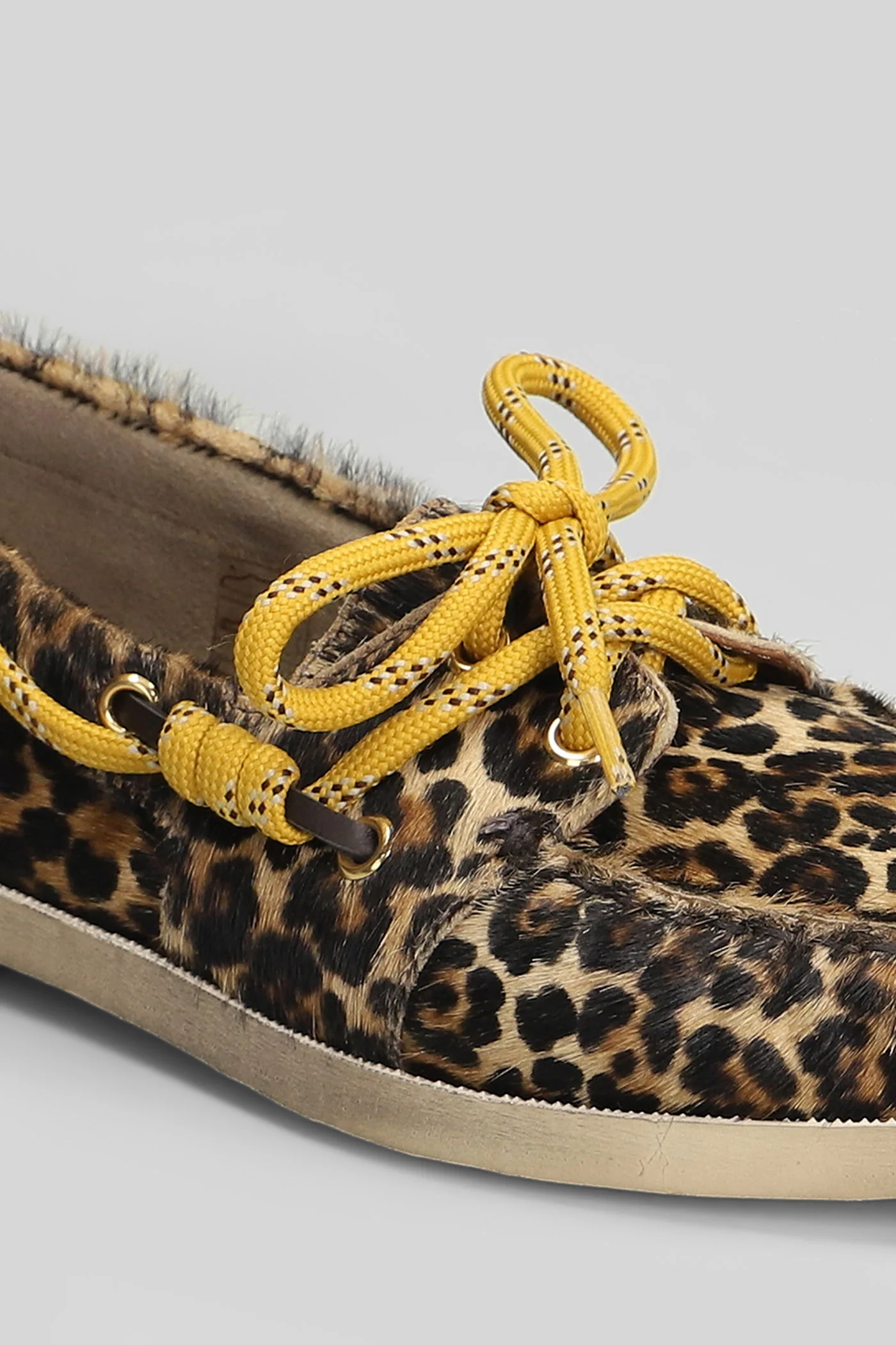 Boat Mocassin Loafers in Animalier pony skin - Image 5