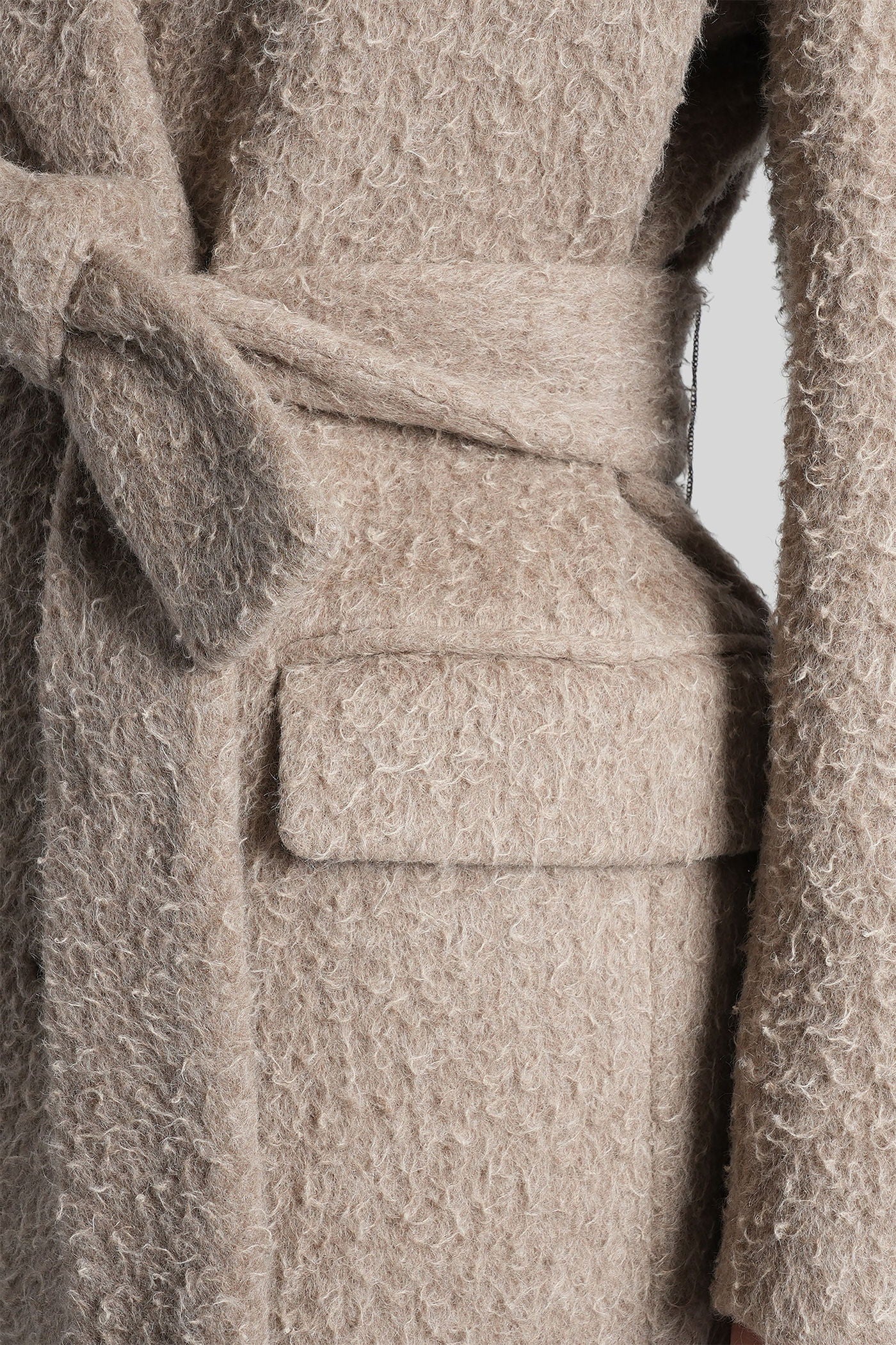 Coat in grey wool - Image 5