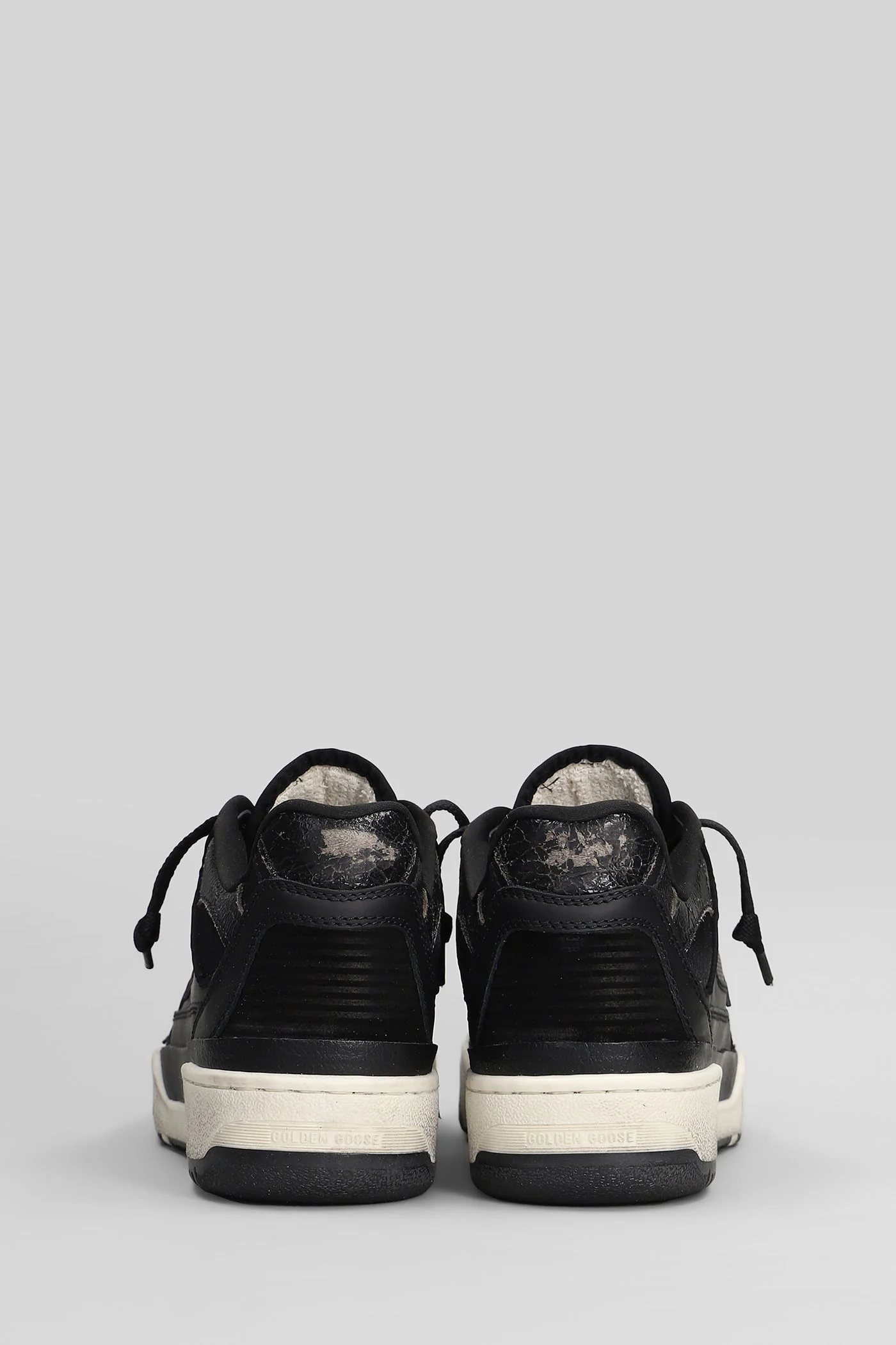 Forty 2 Sneakers in black suede and leather - Image 4