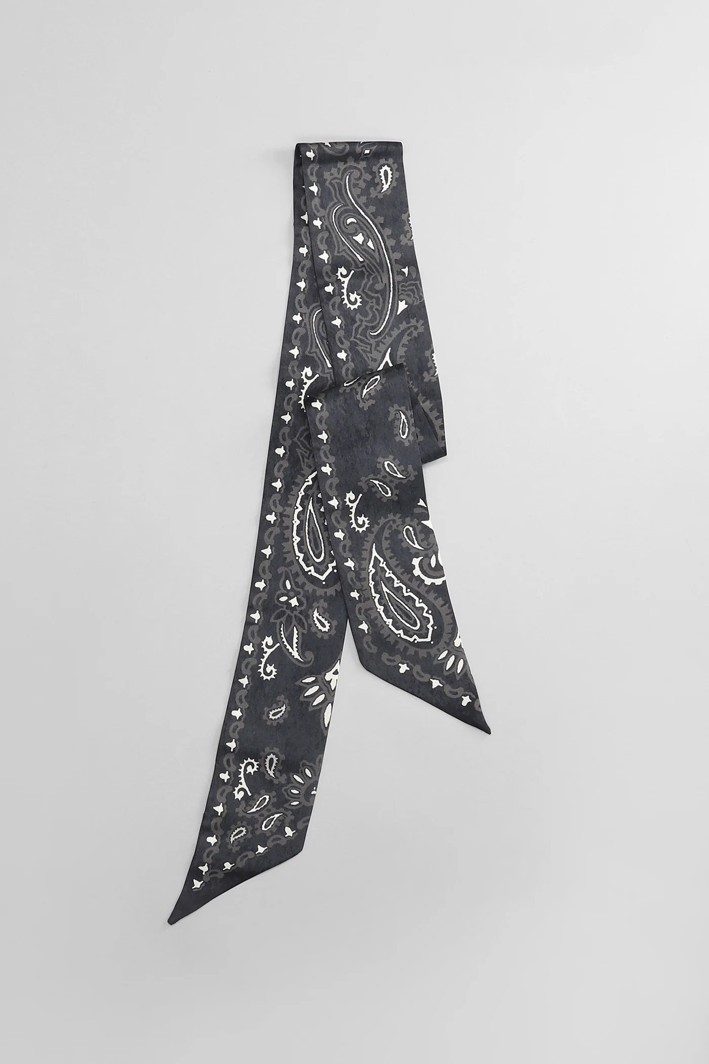 Foulard in black silk - Image 2