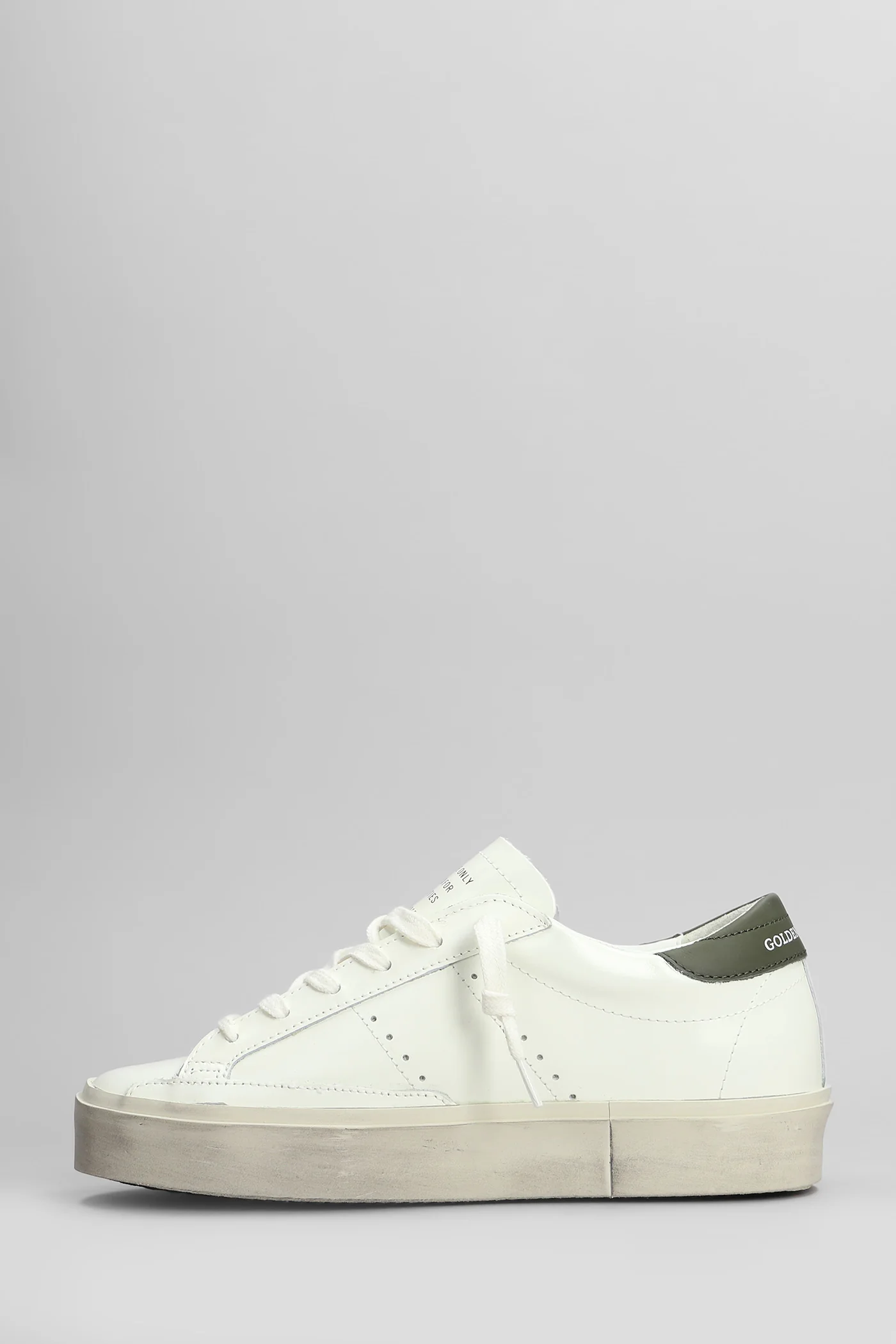 Hi Star Sneakers in white leather - Image 3