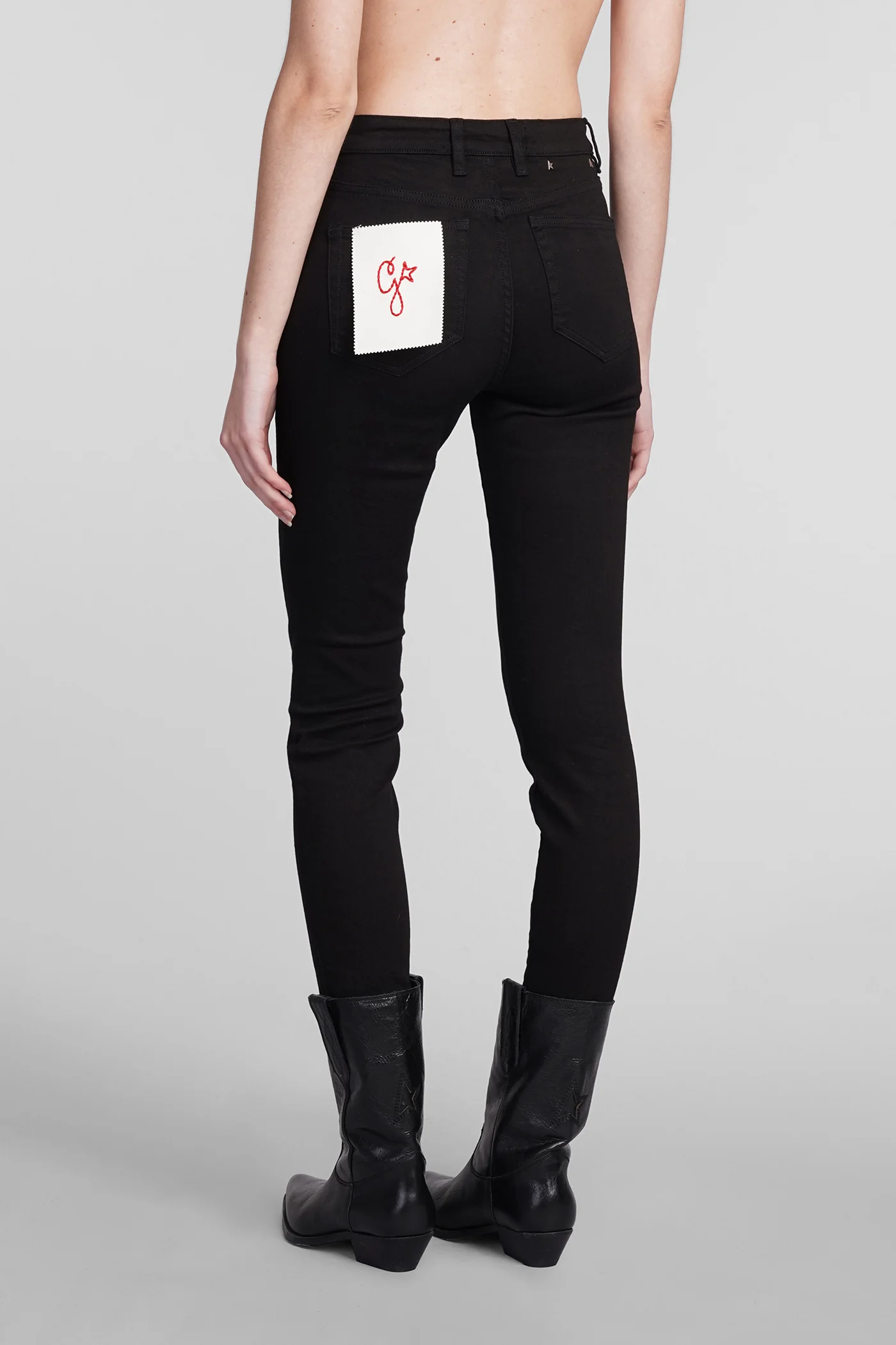 Jeans in black denim - Image 3