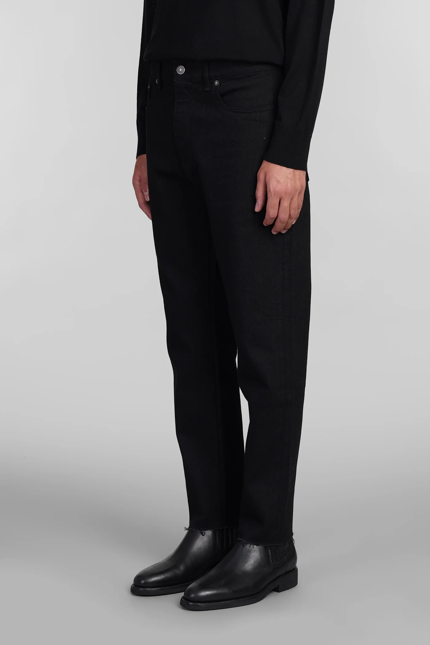 Jeans in black denim - Image 4