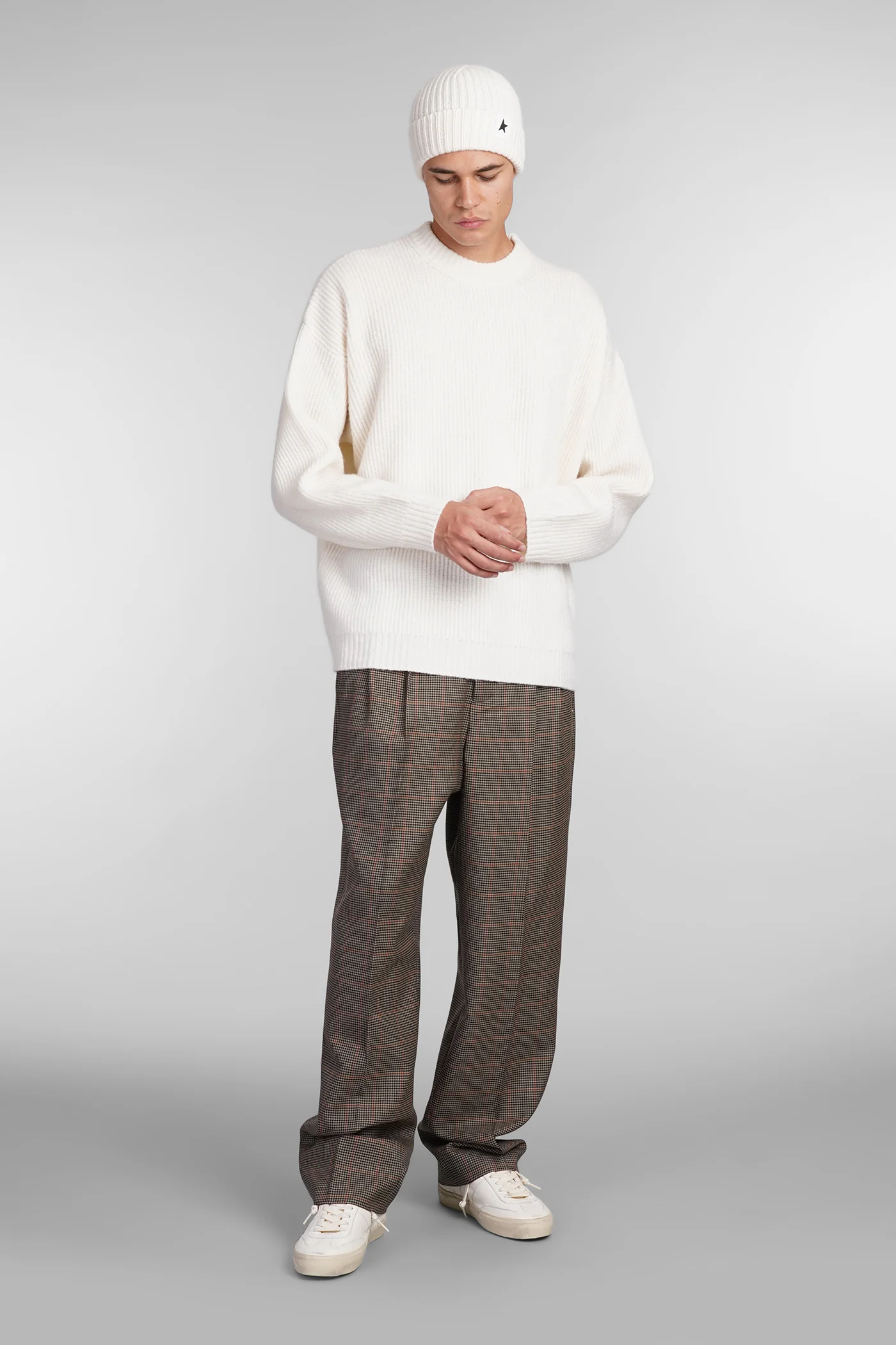Knitwear in white wool - Image 2