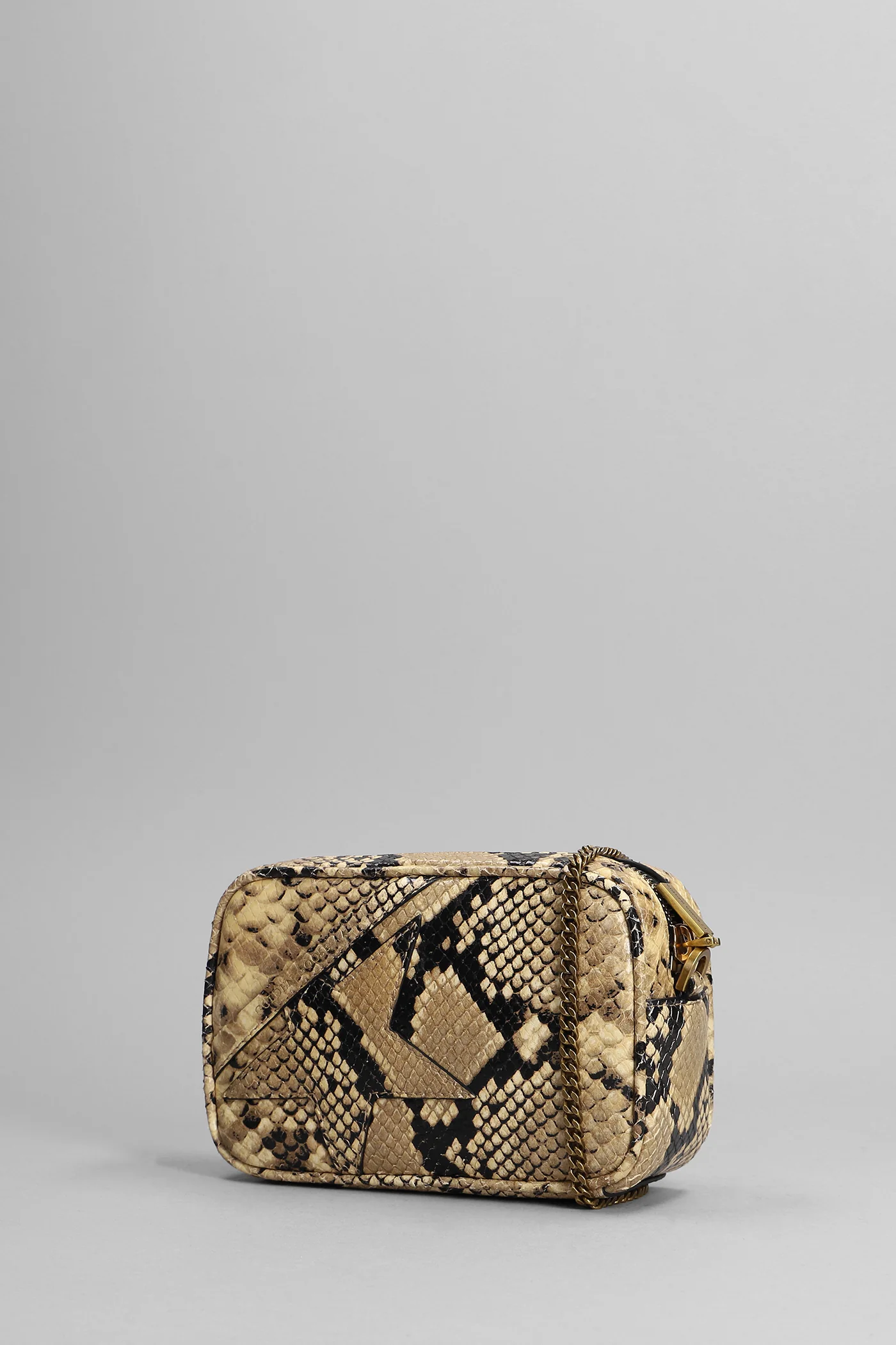 Mini Star Bag Shoulder bag in python print leather - Image 2