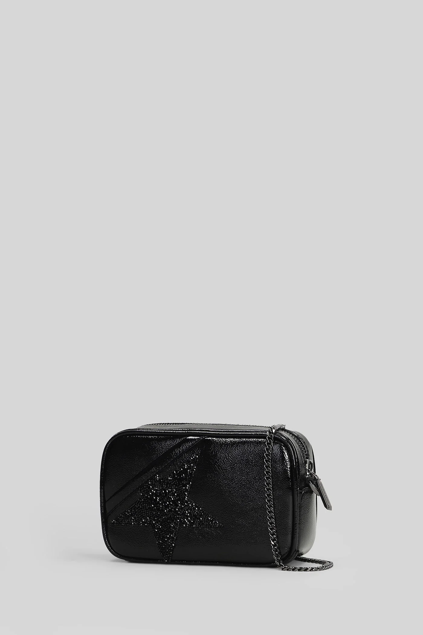 Mini Star Shoulder bag in black leather - Image 2