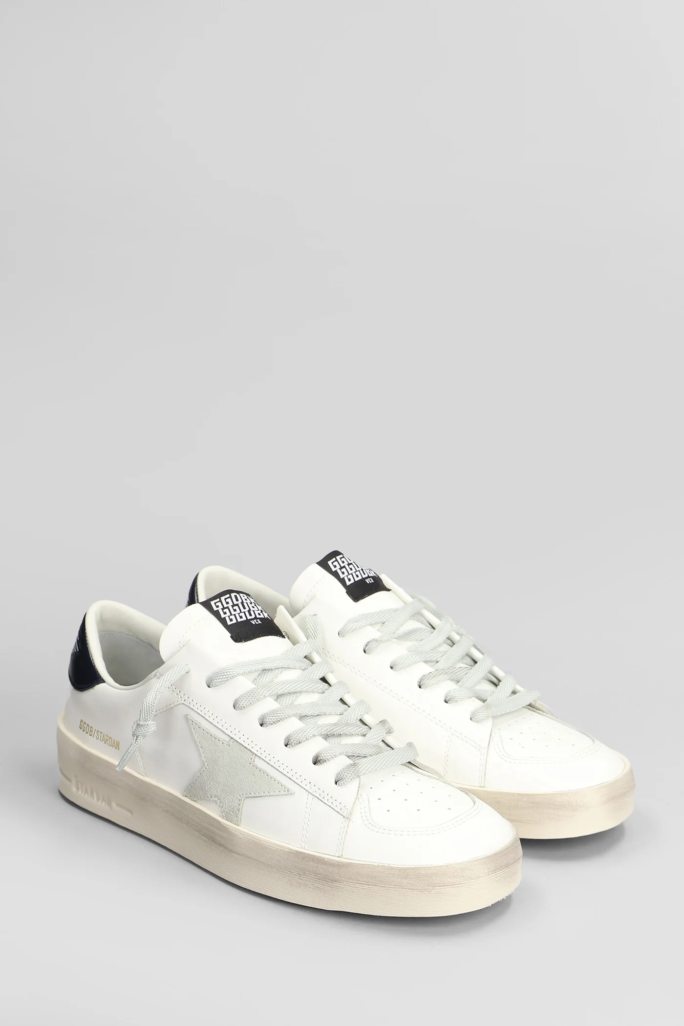 Stardan Sneakers in white leather - Image 2
