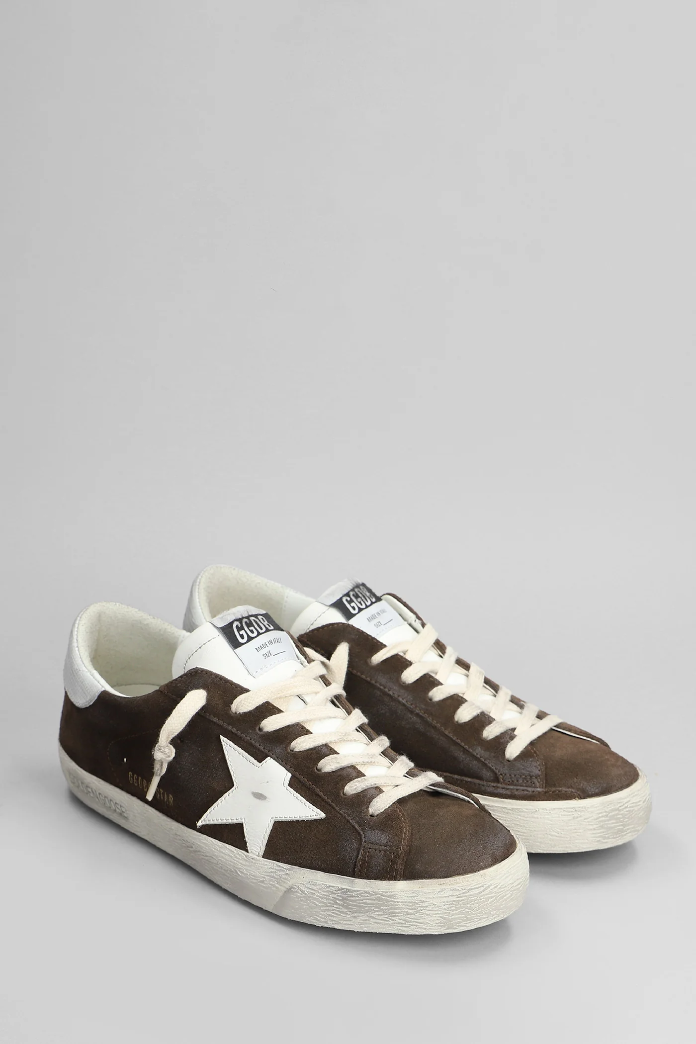 Superstar Sneakers in brown suede - Image 2