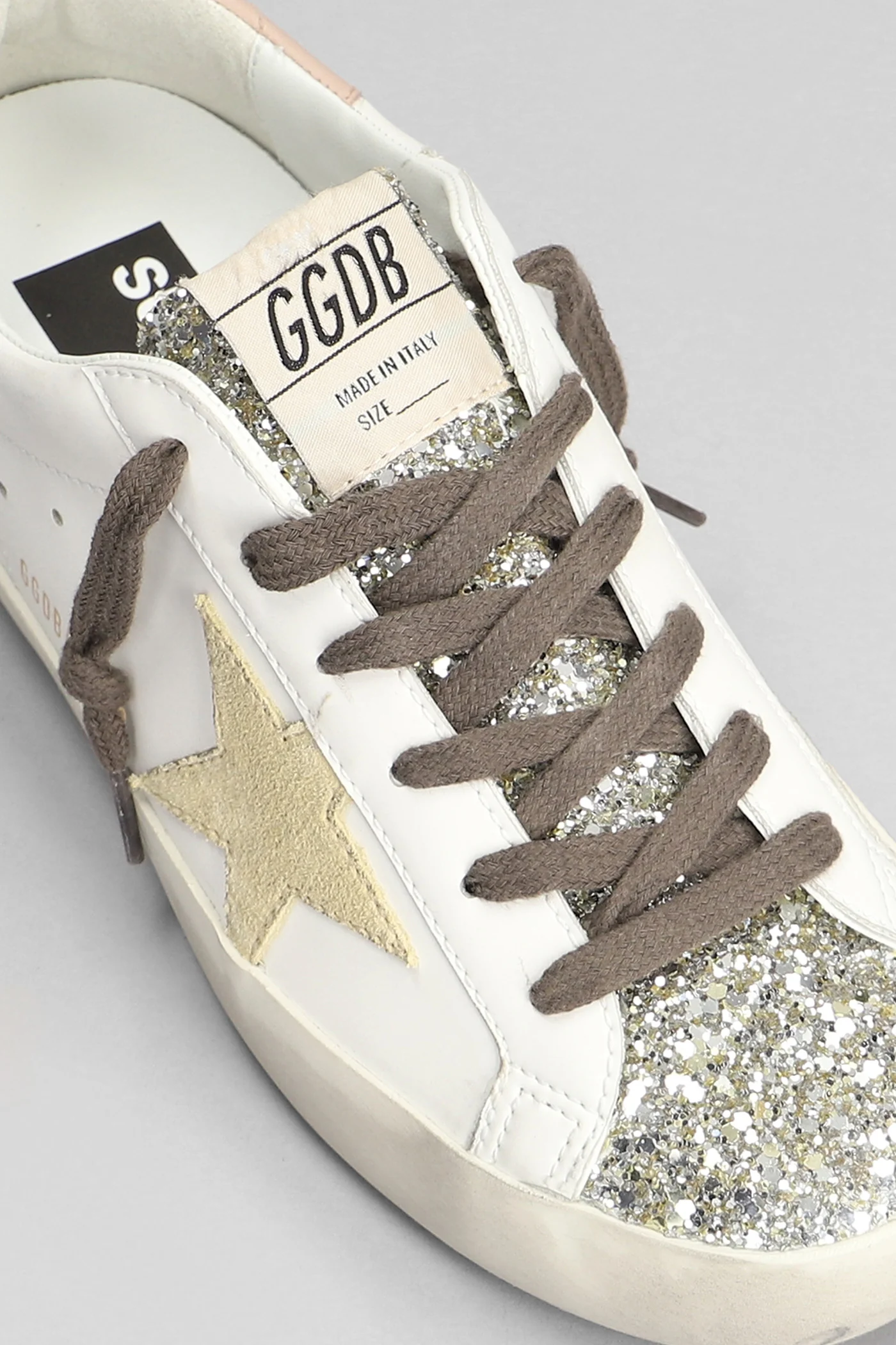 Superstar Sneakers in white leather - Image 5