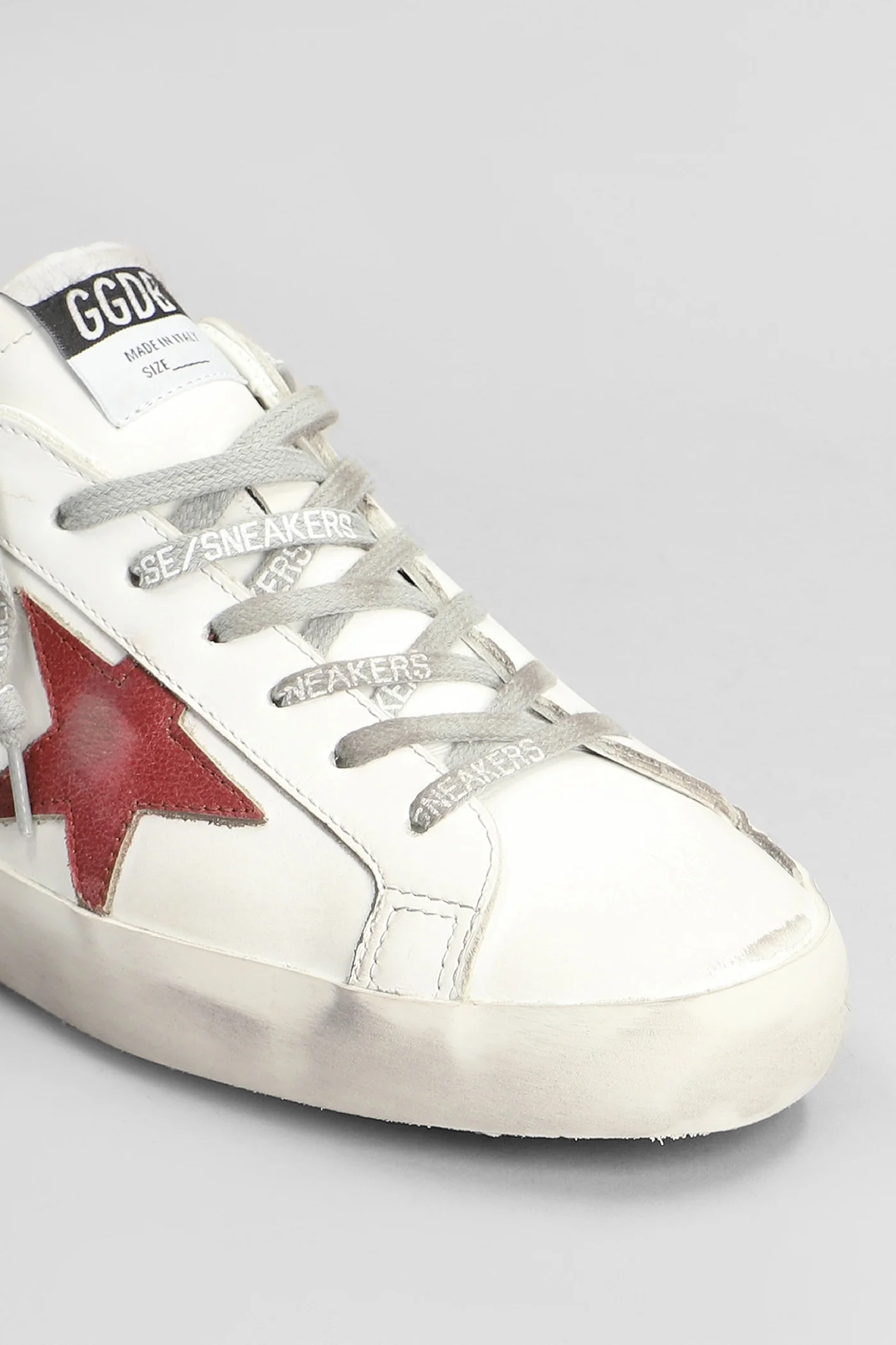 Superstar Sneakers in white leather - Image 5