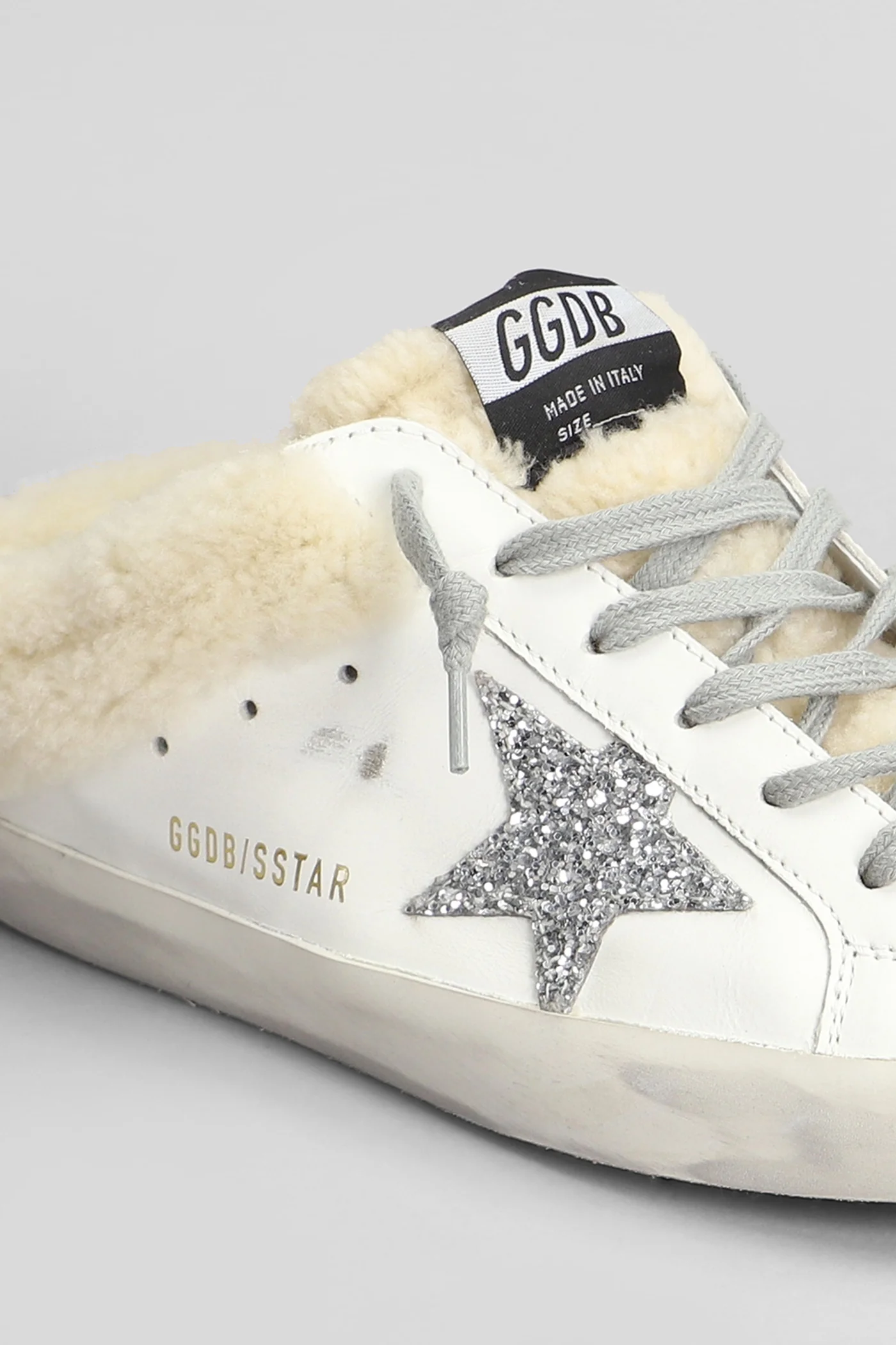 Superstar Sneakers in white leather - Image 5