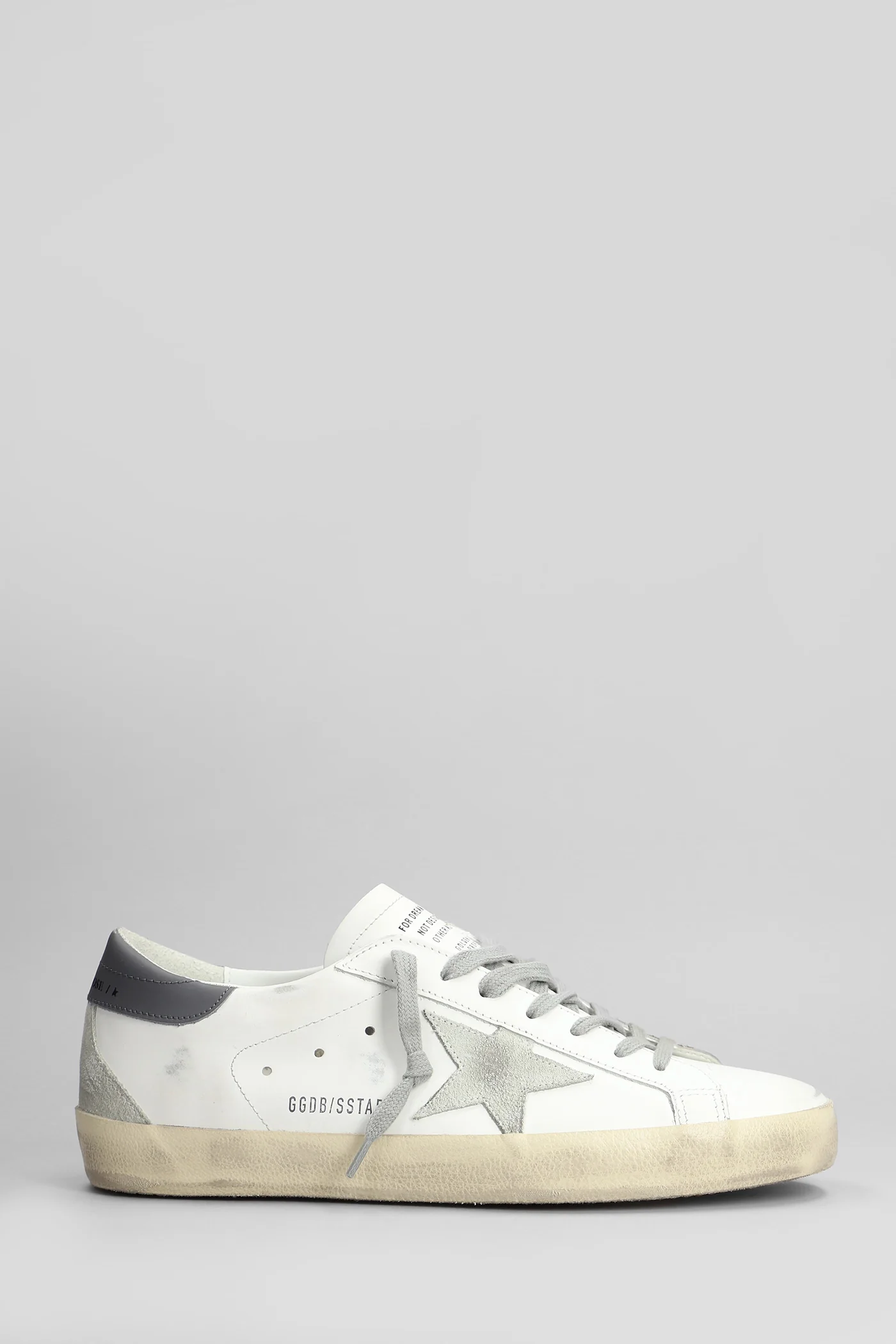 Superstar Sneakers in white leather
