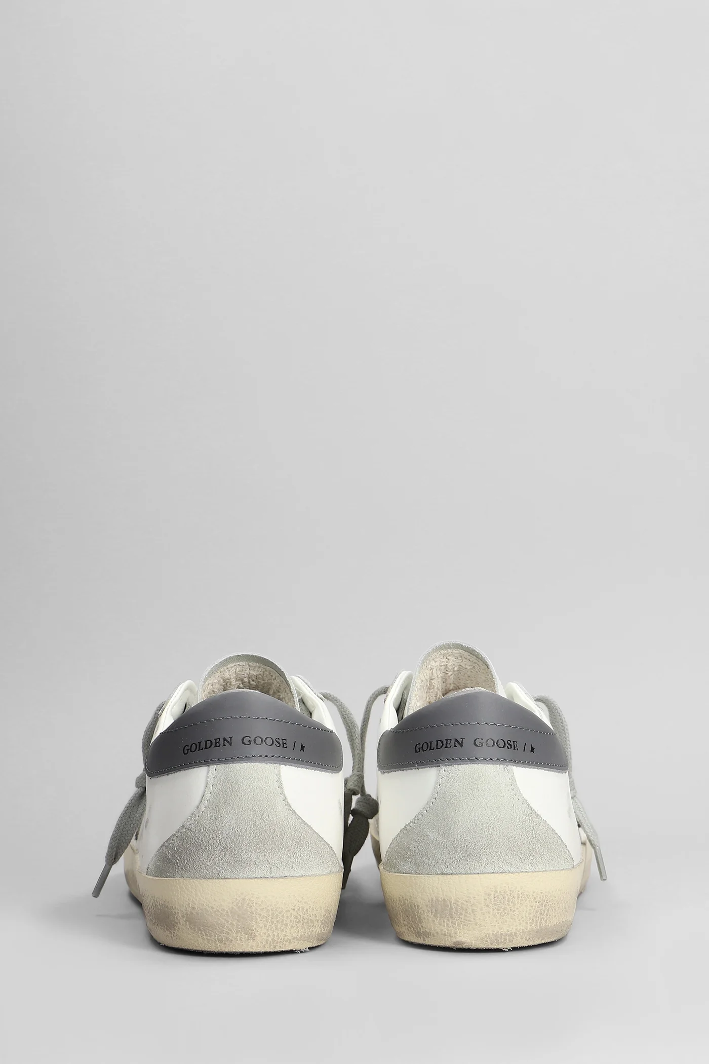 Superstar Sneakers in white leather - Image 4
