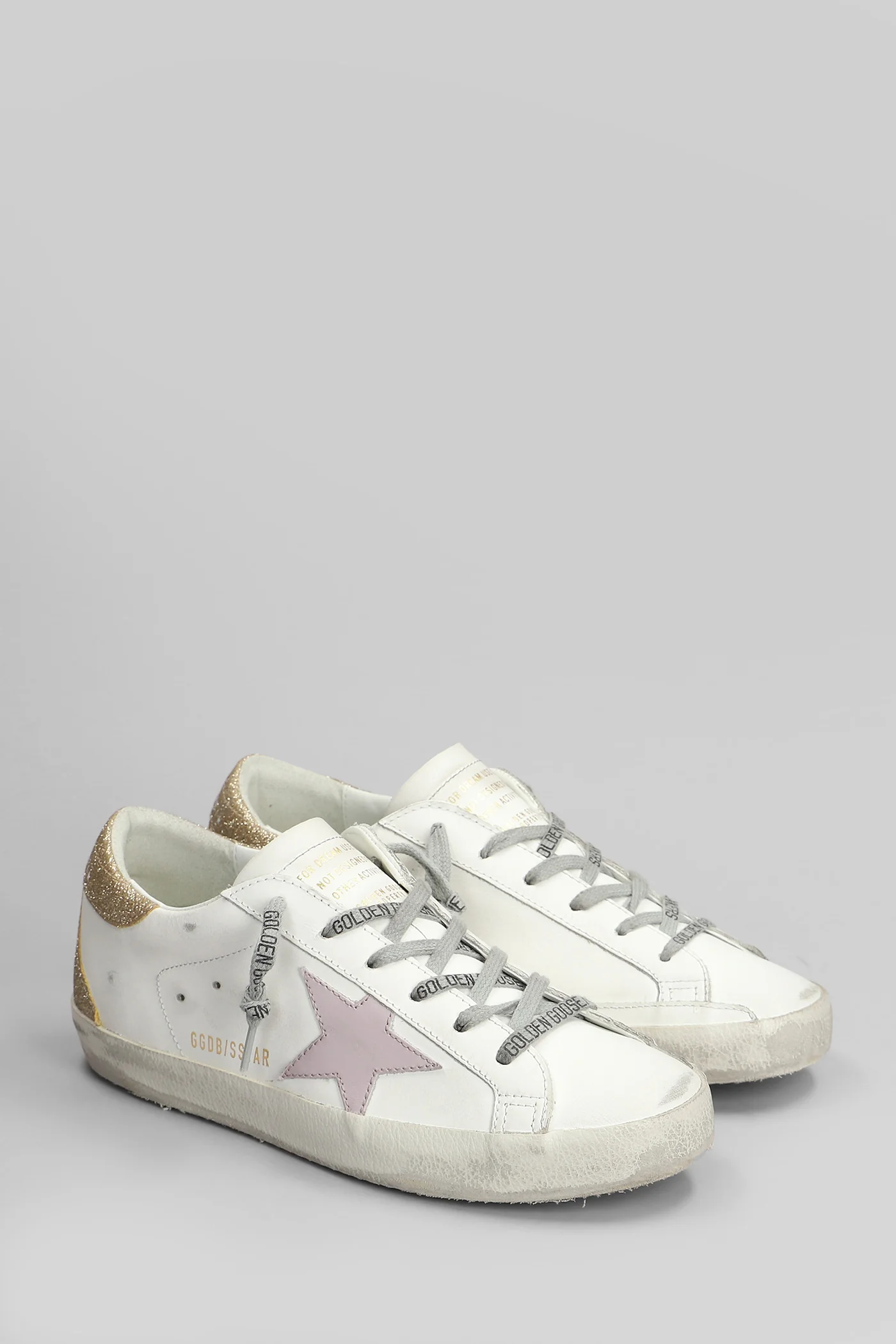 Superstar Sneakers in white leather - Image 2
