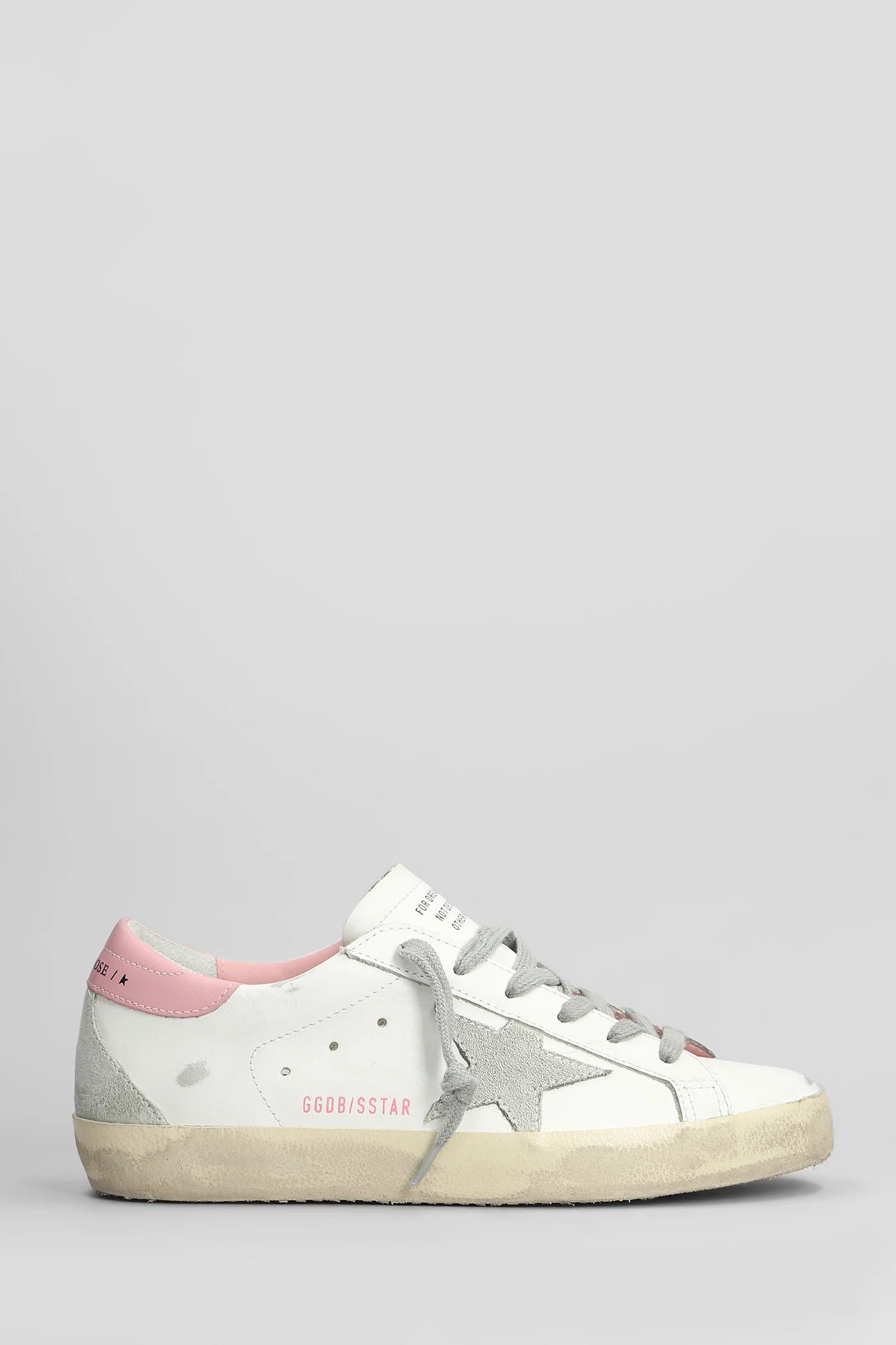 Superstar Sneakers in white leather