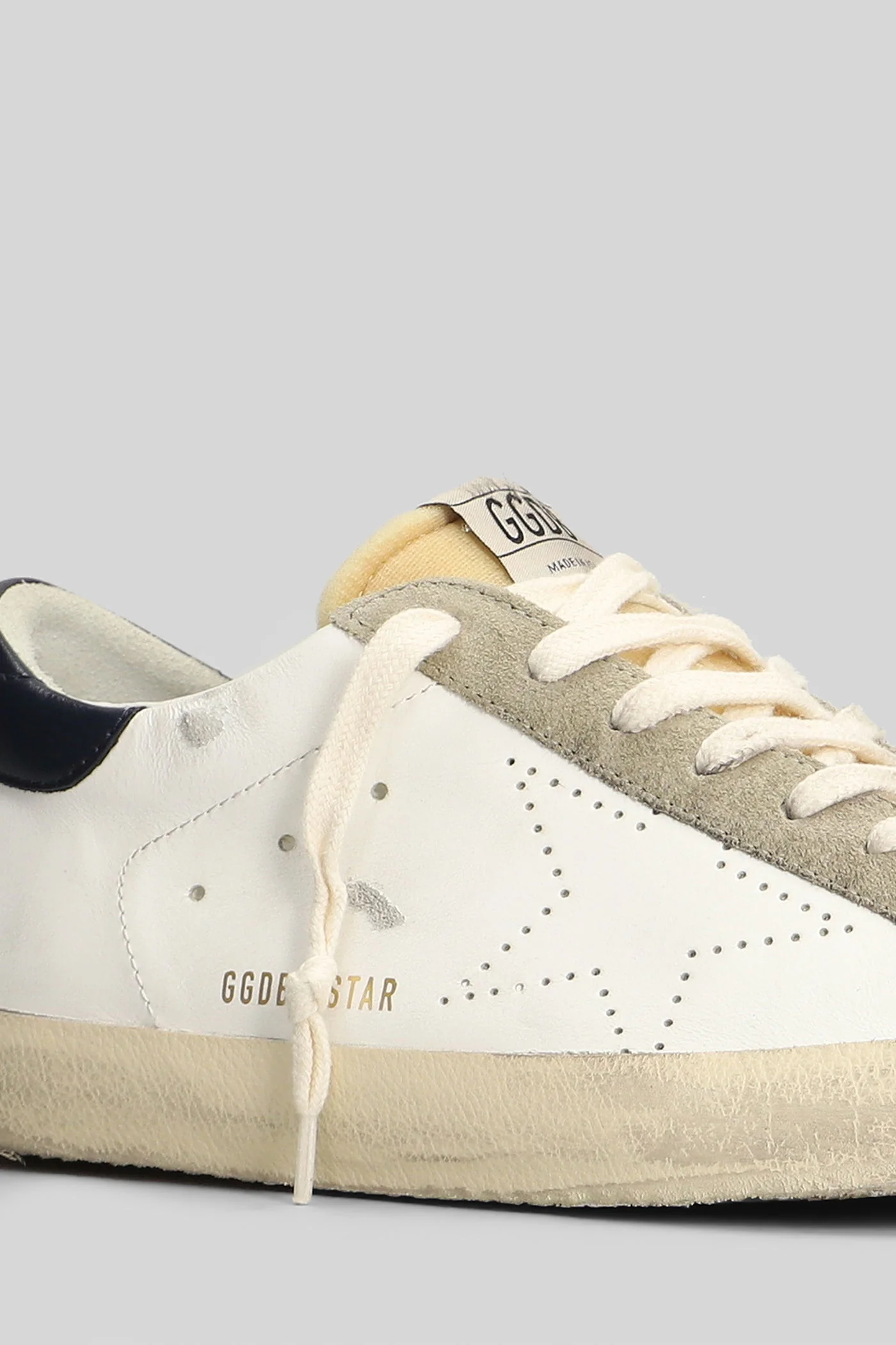 Superstar Sneakers in white leather - Image 5
