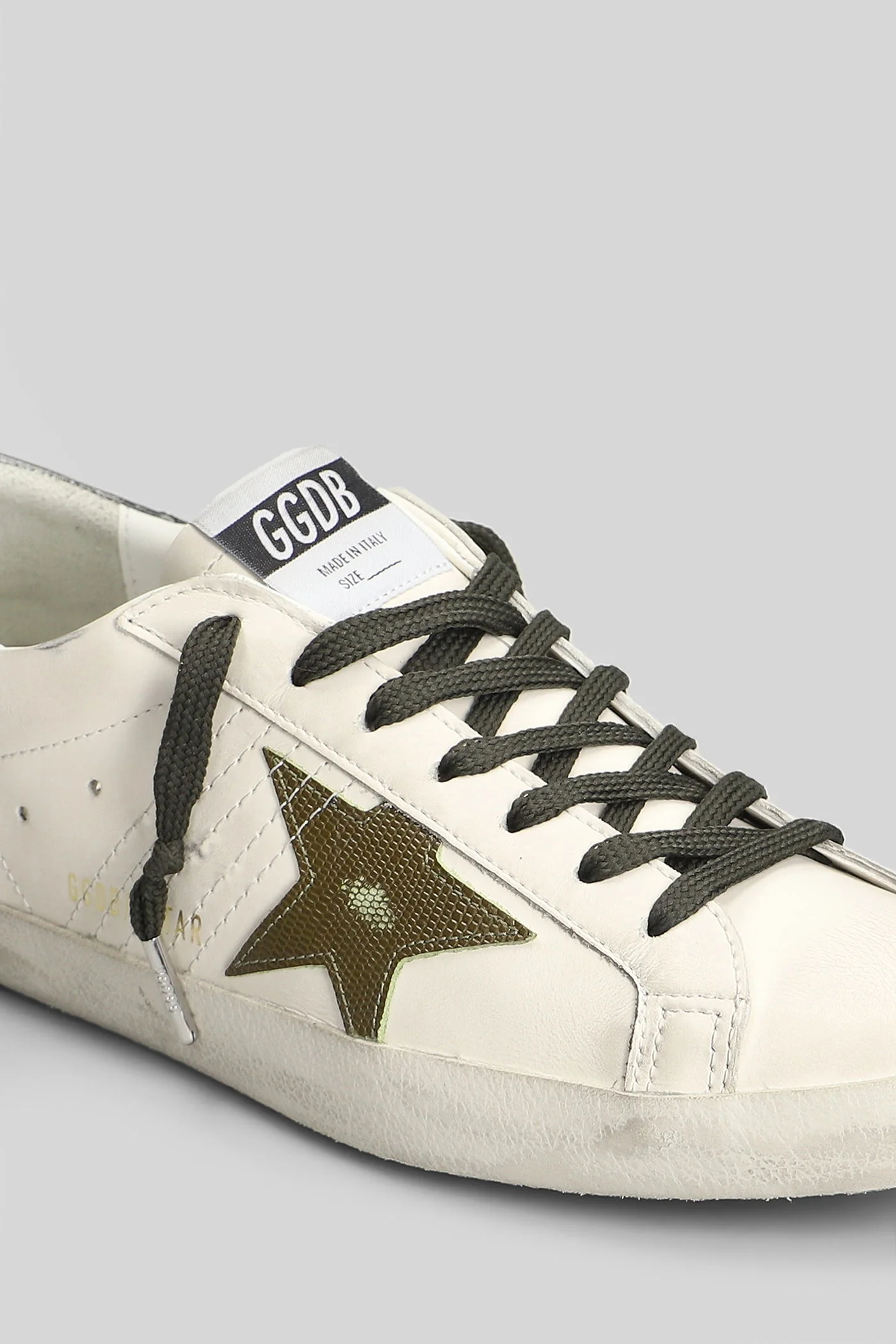 Superstar Sneakers in white leather - Image 5