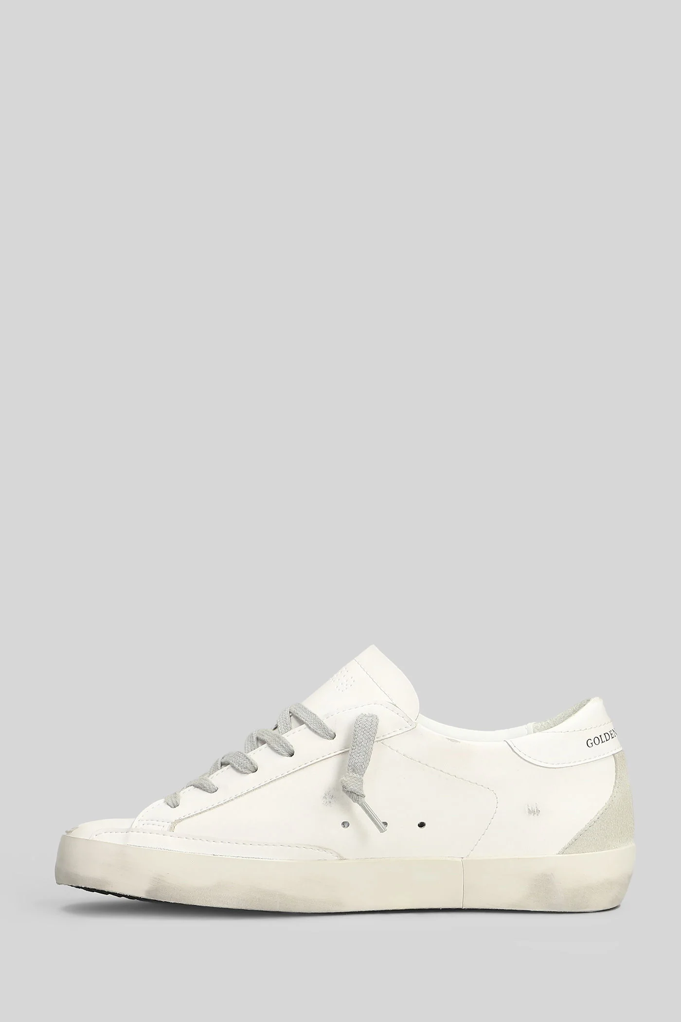 Superstar Sneakers in white leather - Image 3