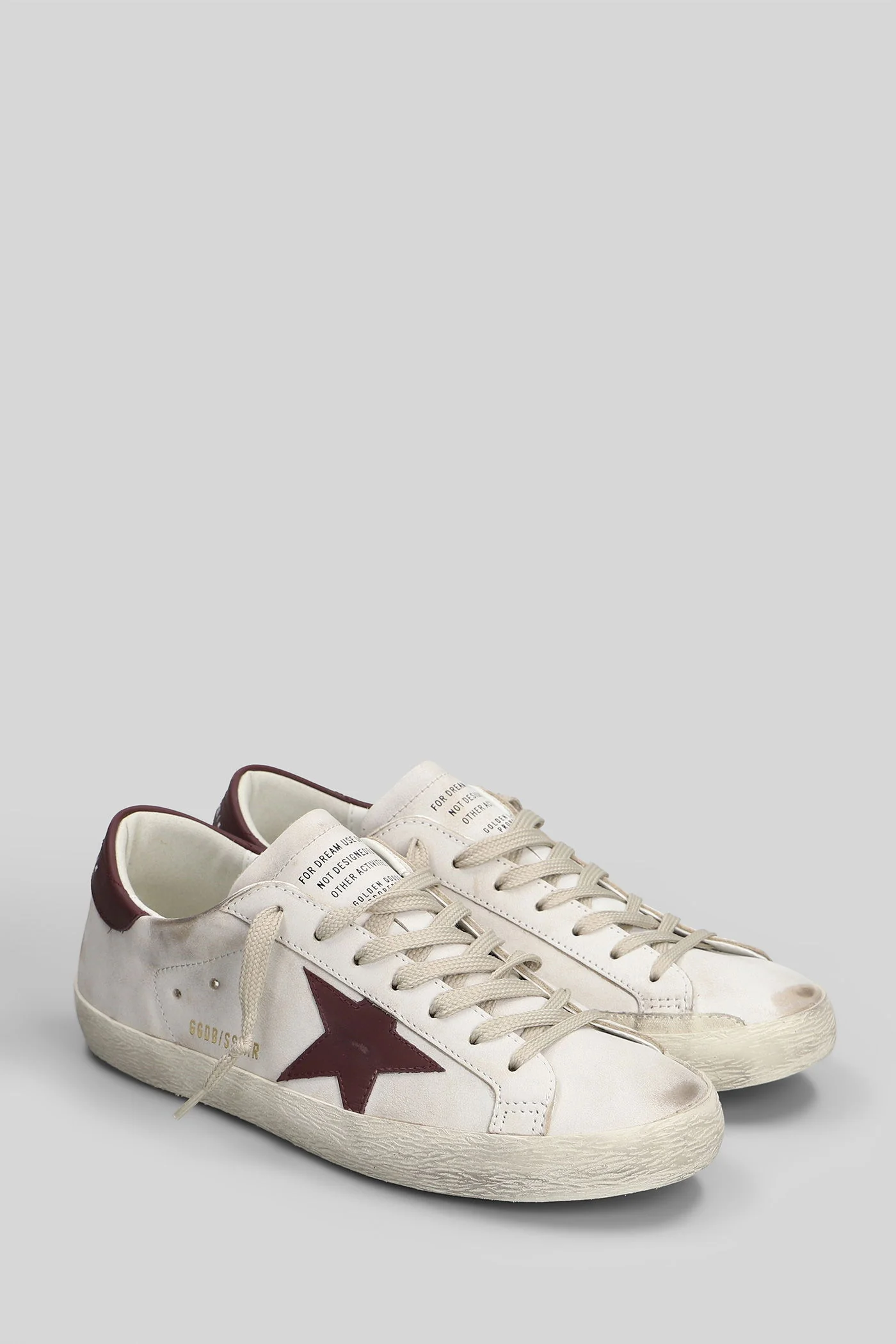 Superstar Sneakers in white leather - Image 7