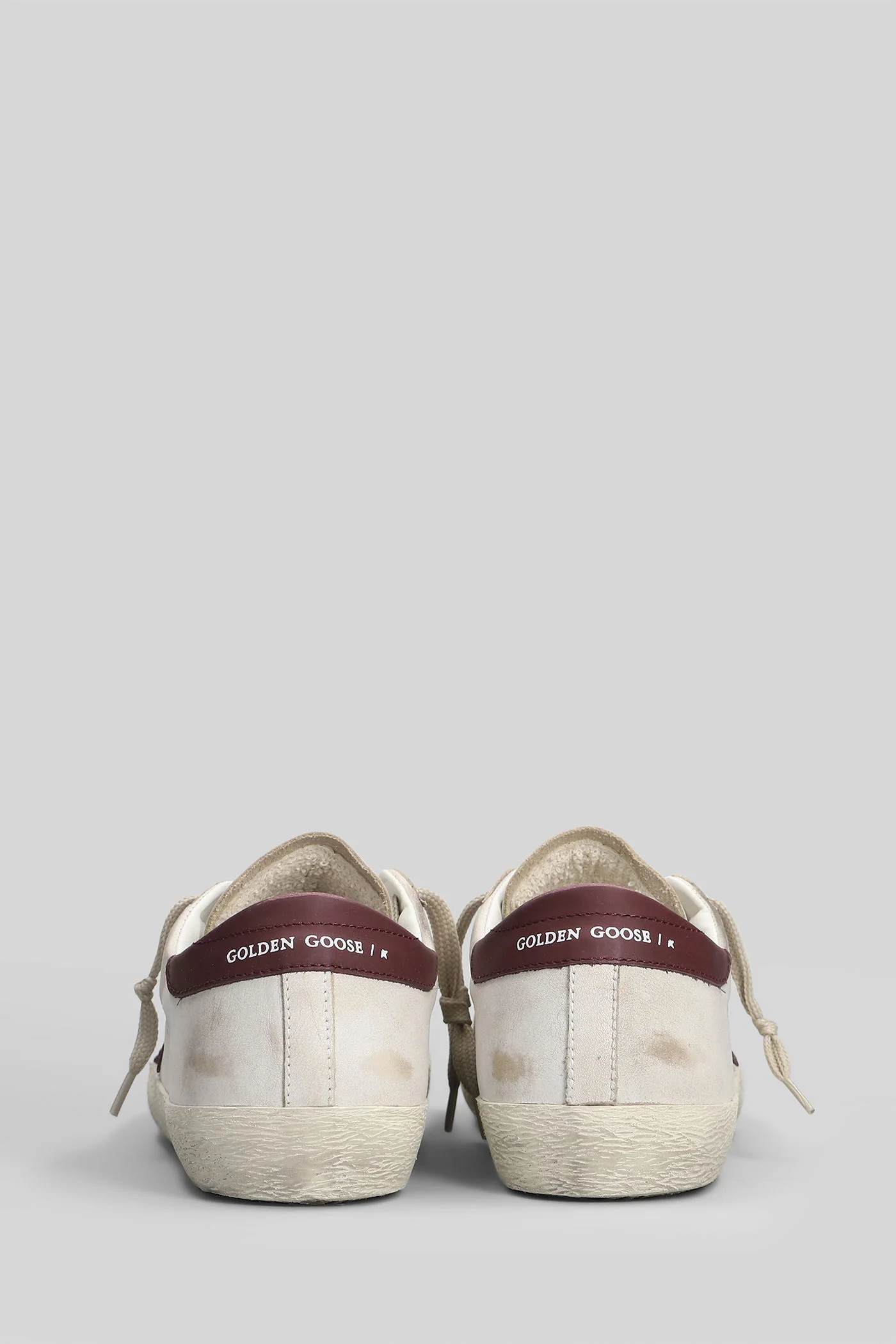 Superstar Sneakers in white leather - Image 9