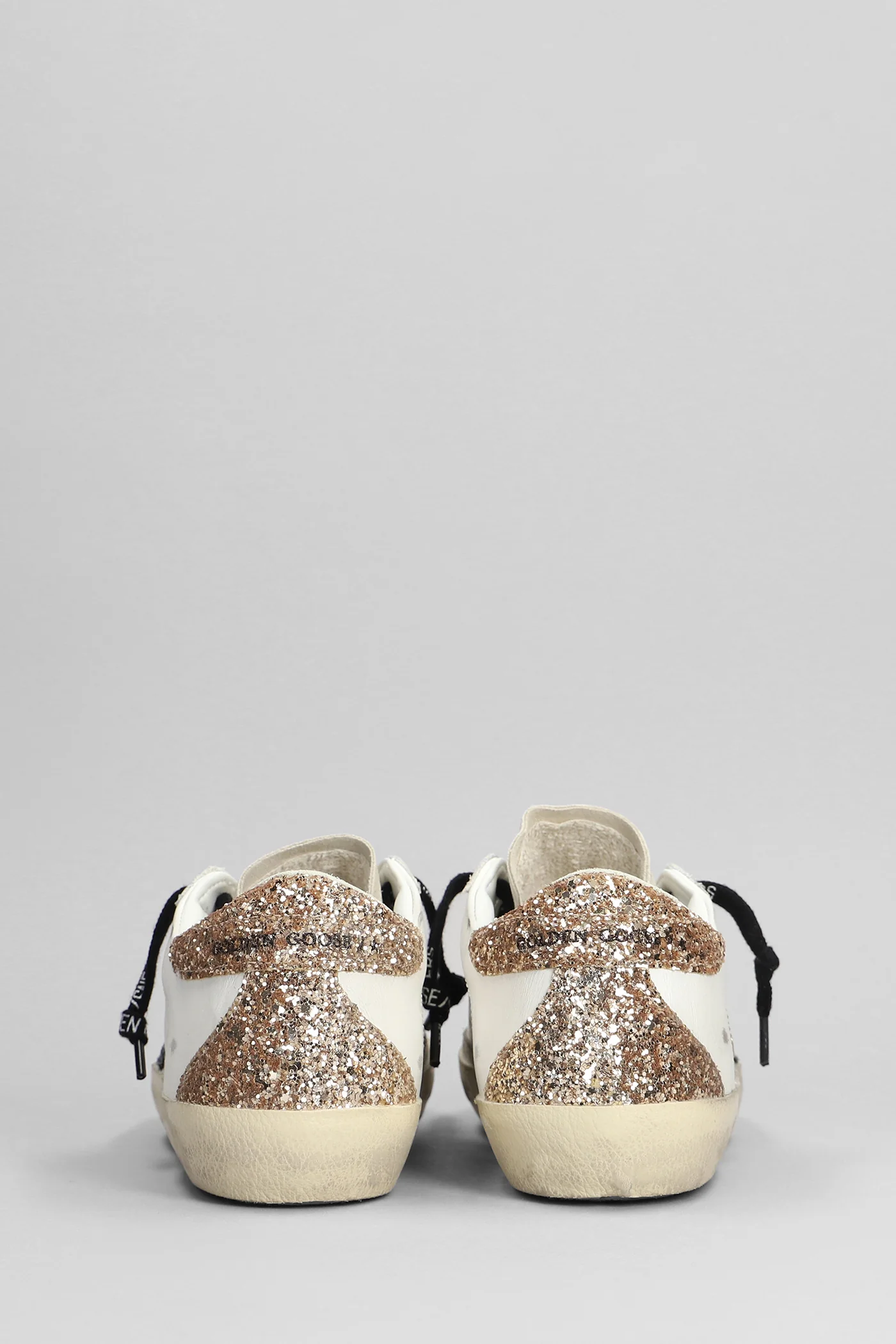 Superstar Sneakers in white suede and leather - Image 4