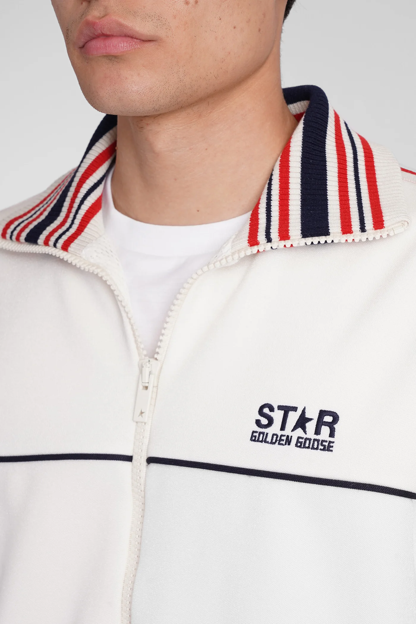 Sweatshirt in beige polyester - Image 5