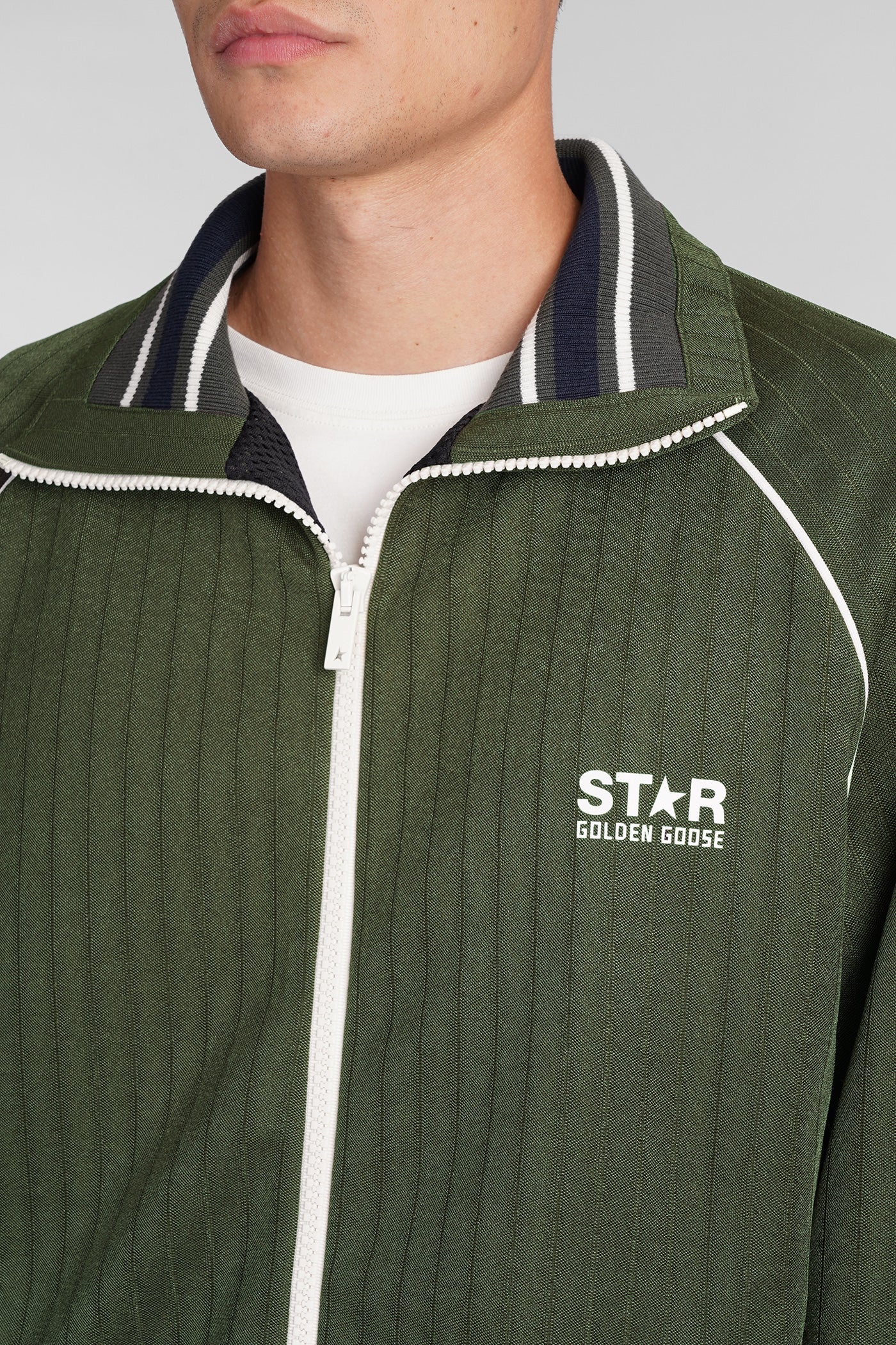 Sweatshirt in green polyester - Image 5