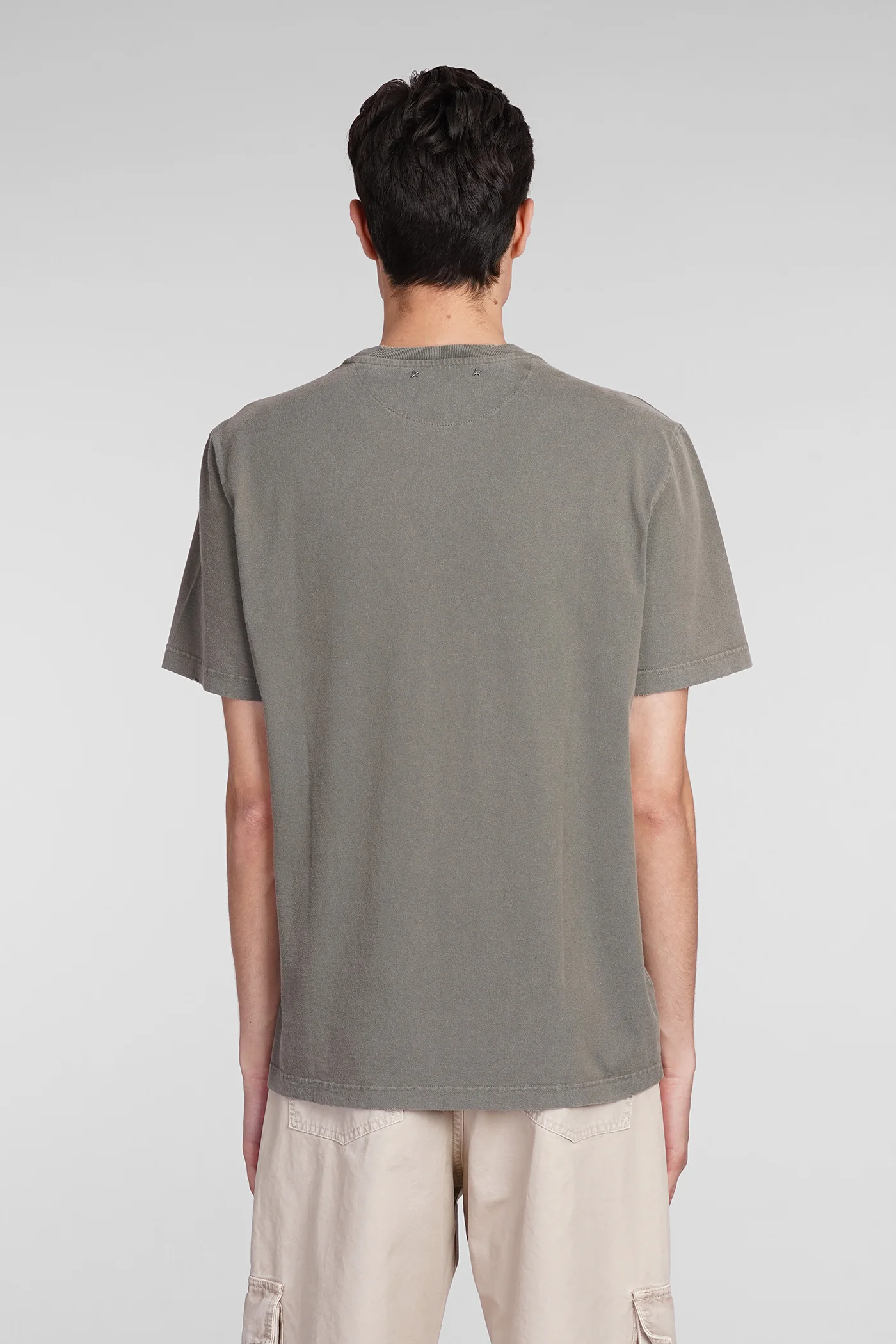T-Shirt in green cotton - Image 3