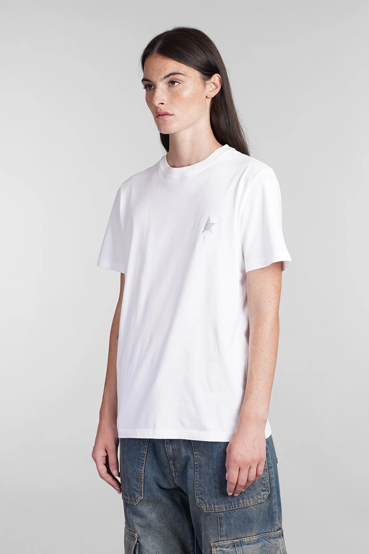 T-Shirt in white cotton - Image 9