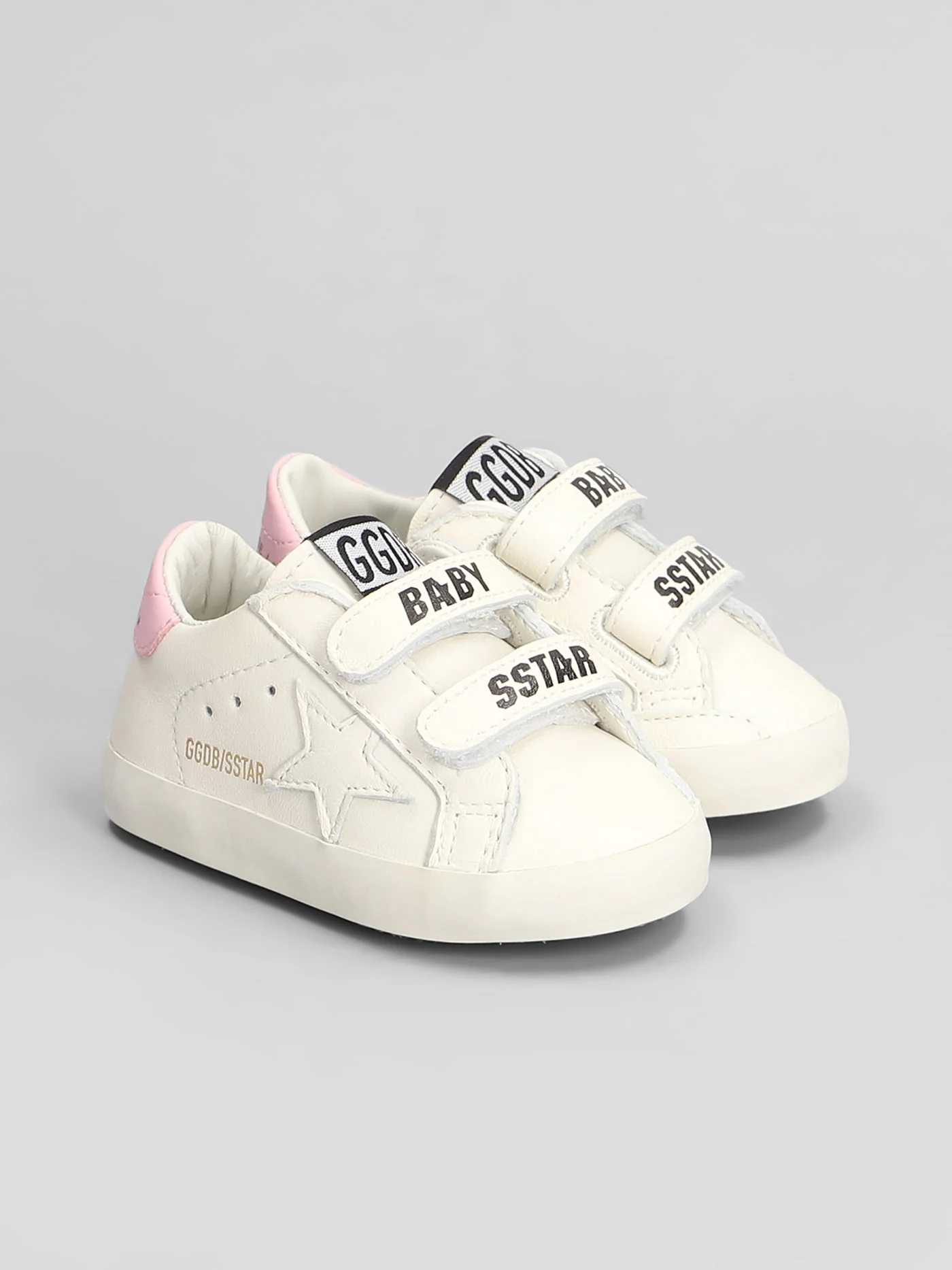 Baby School  in white leather - Image 2