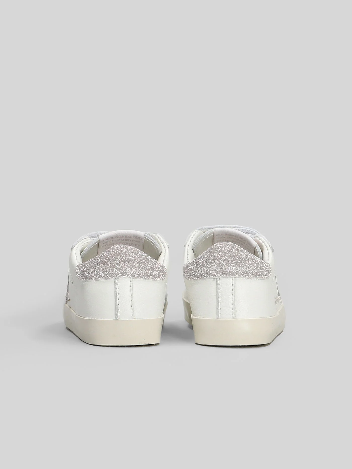 Baby School Sneakers in white leather - Image 9