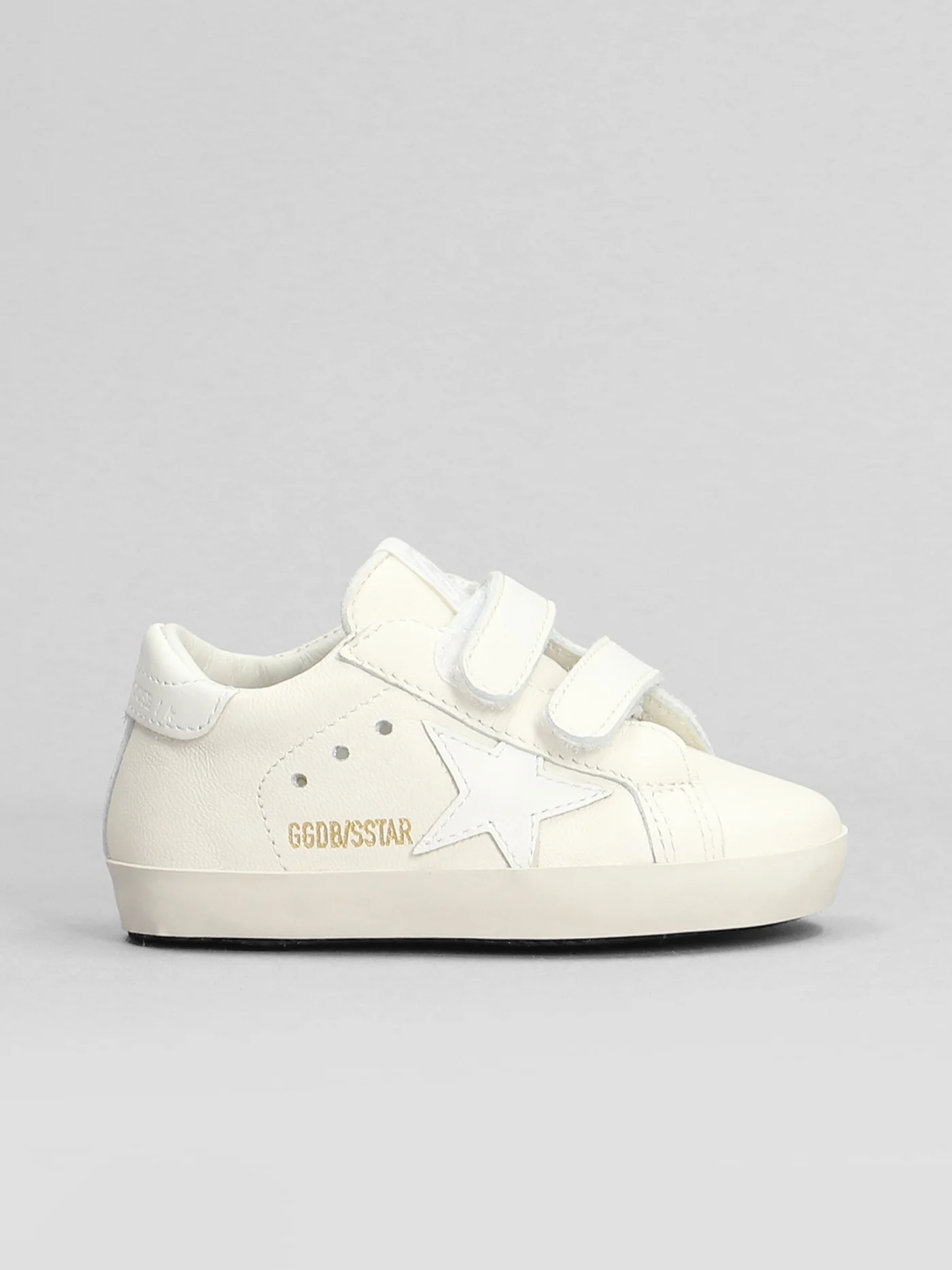 Baby School Sneakers in white leather - Image 26