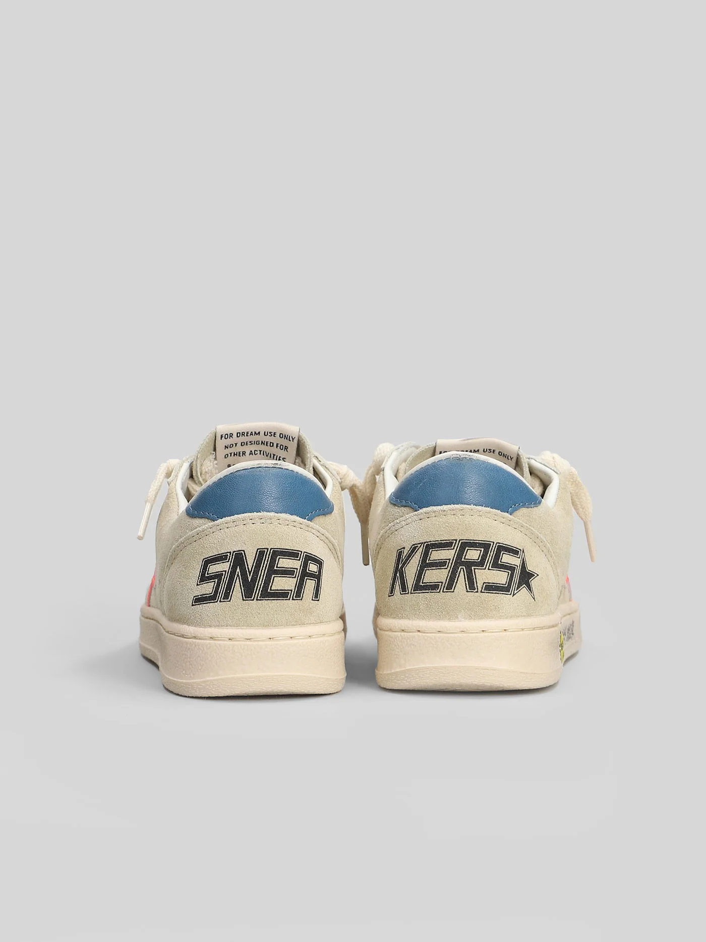 Ball Star Sneakers in beige suede - Image 4