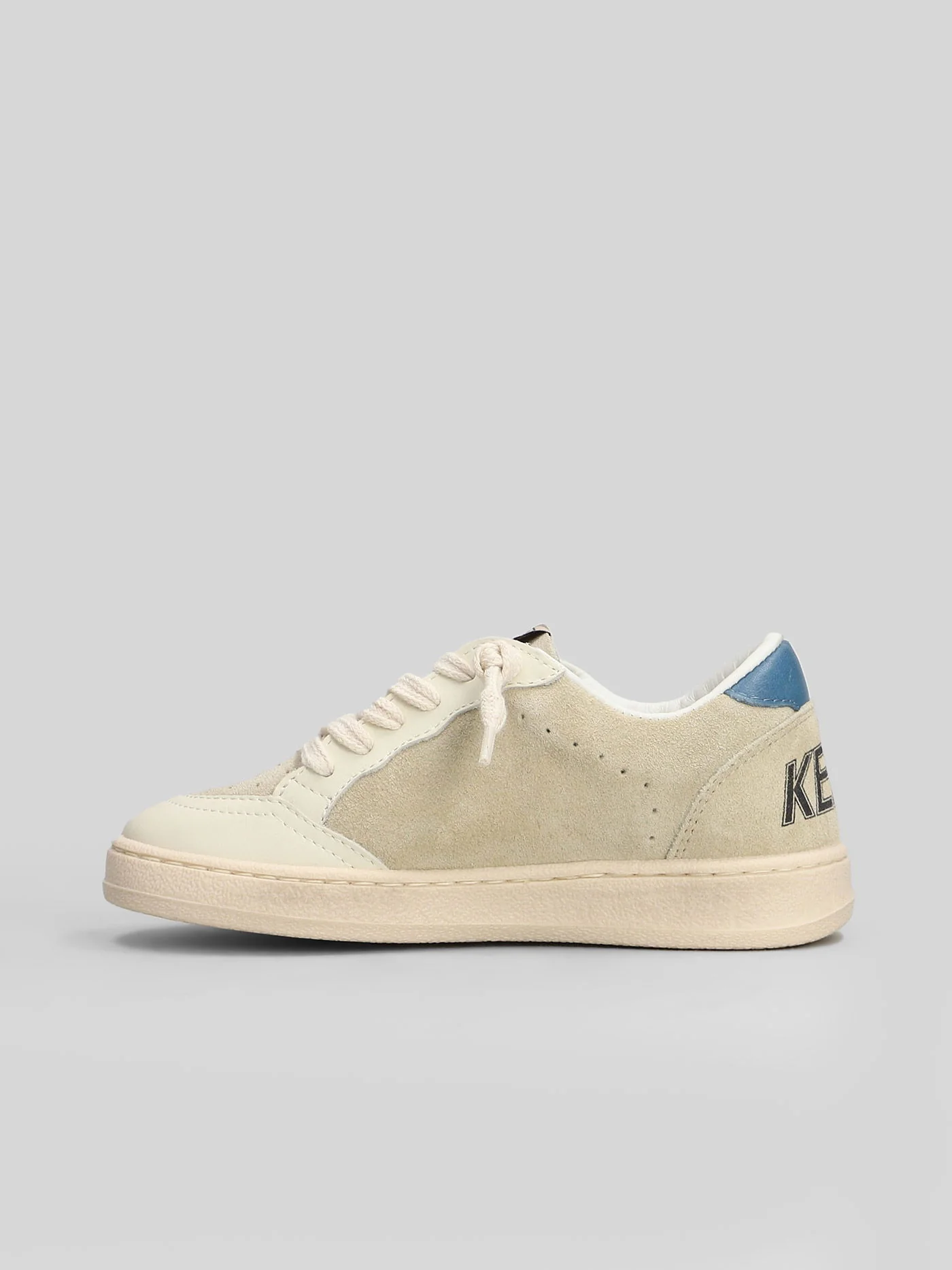 Ball Star Sneakers in beige suede - Image 3