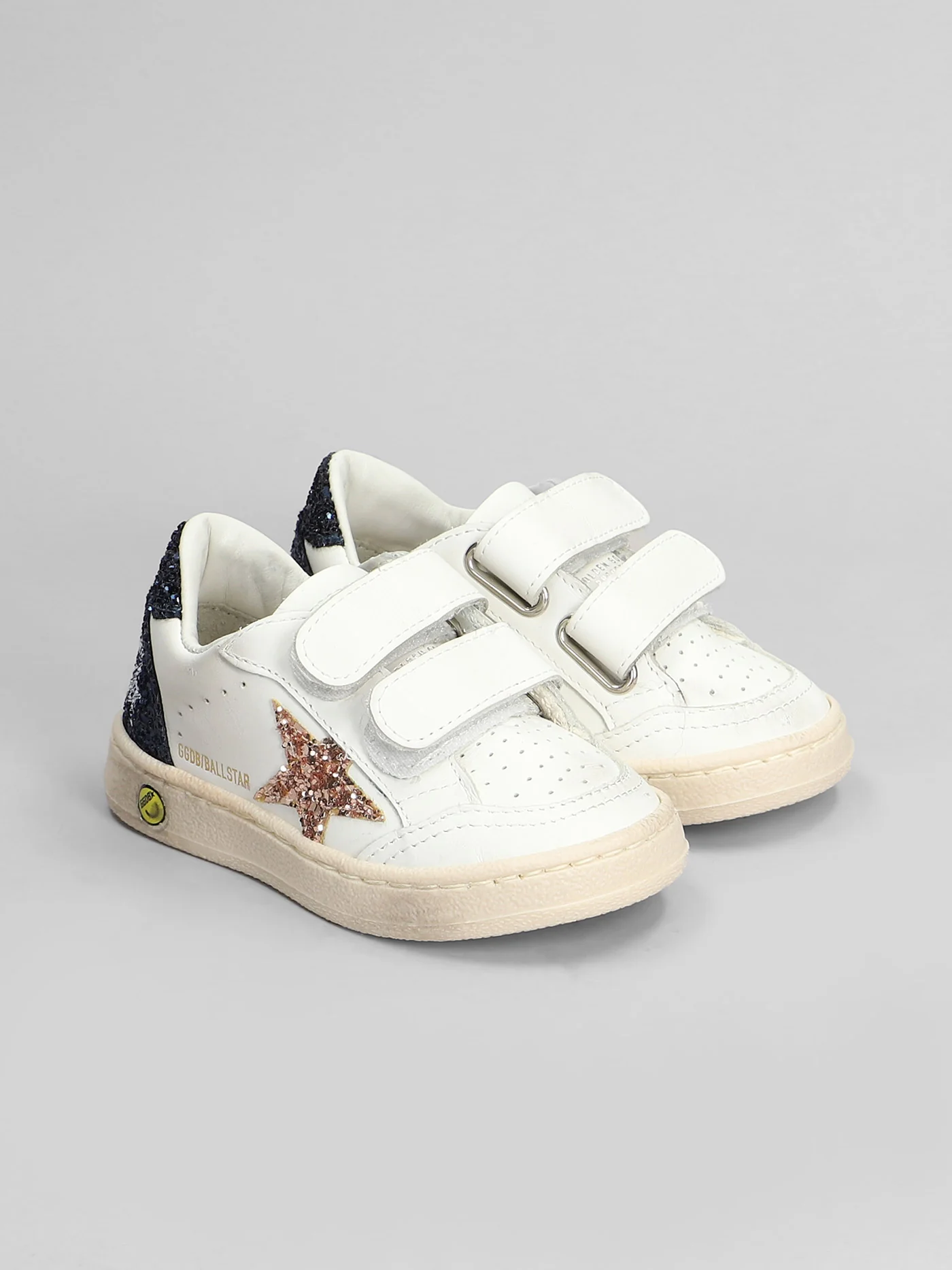 Ball Star Sneakers in white leather - Image 2