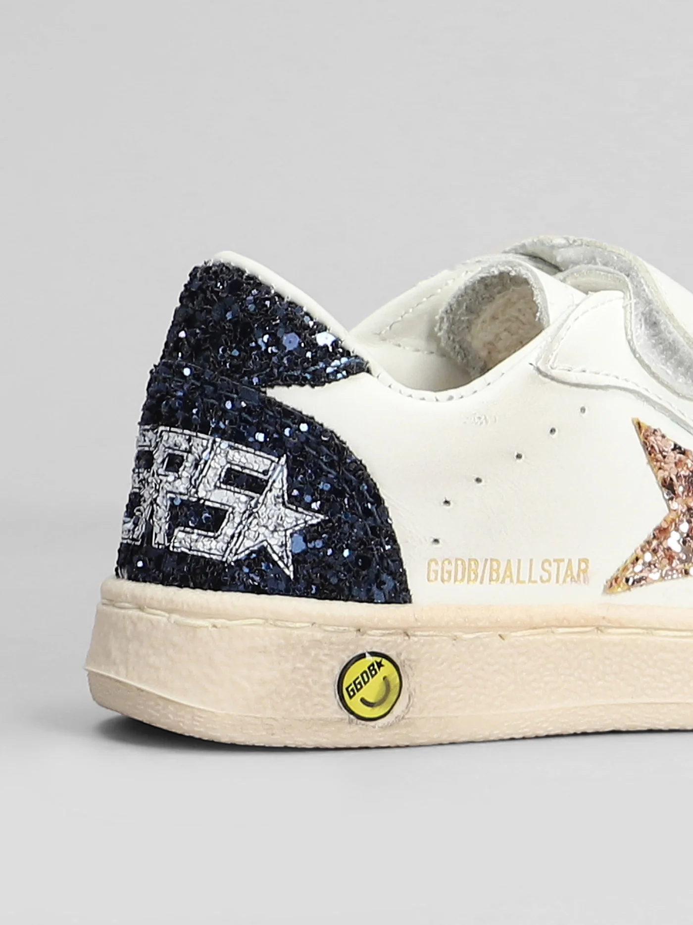 Ball Star Sneakers in white leather - Image 5