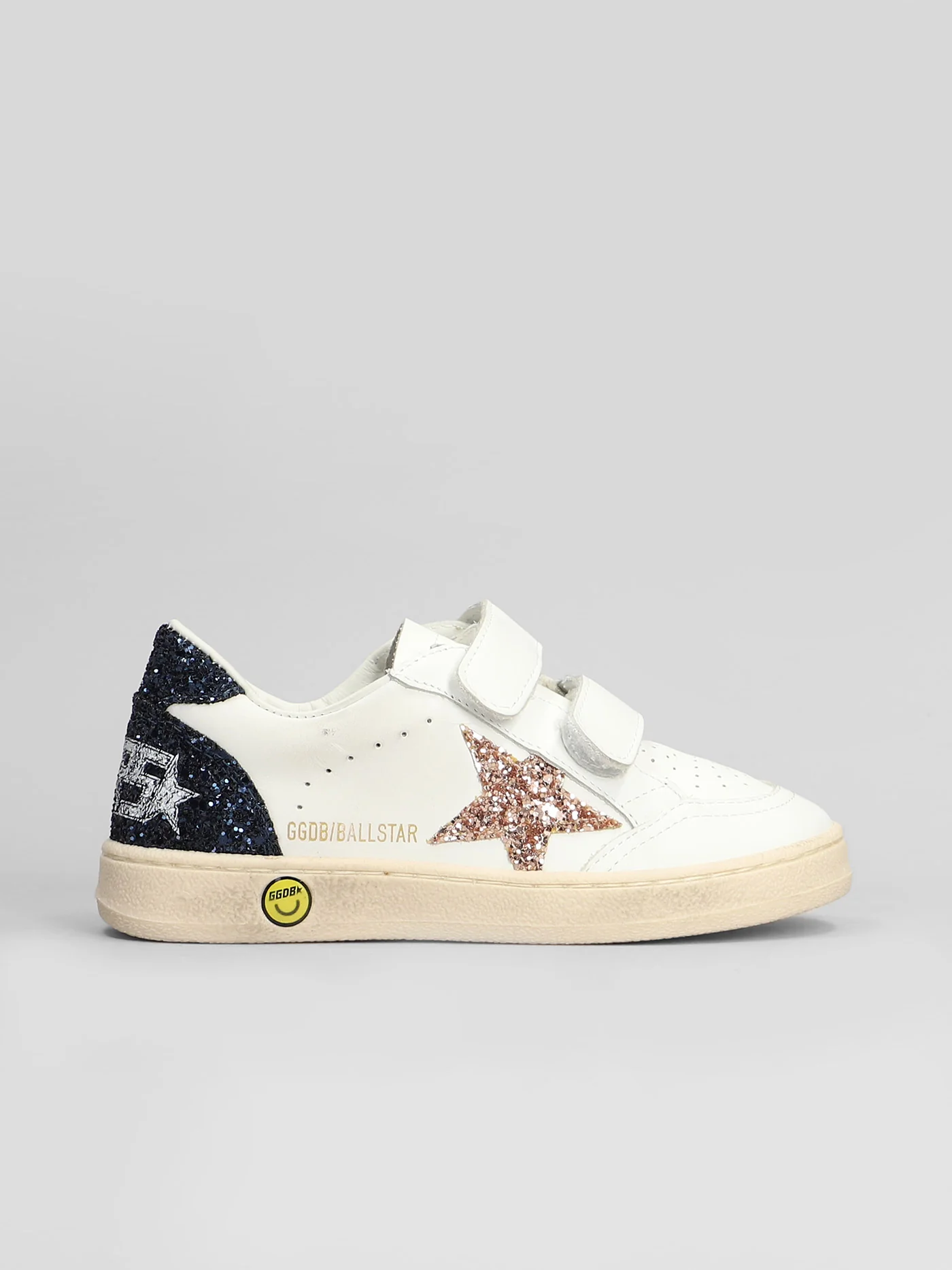 Ball Star Sneakers in white leather