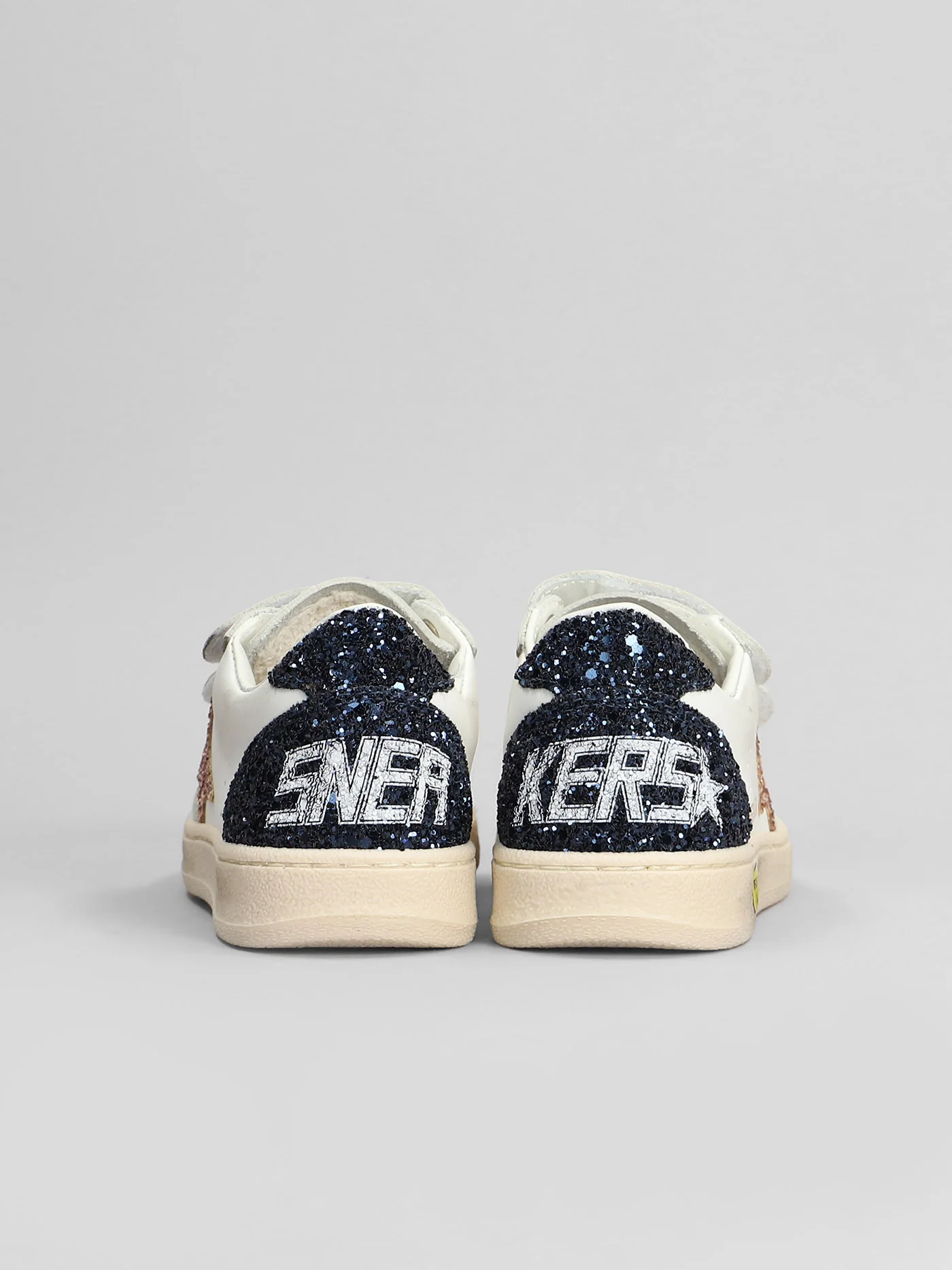 Ball Star Sneakers in white leather - Image 4