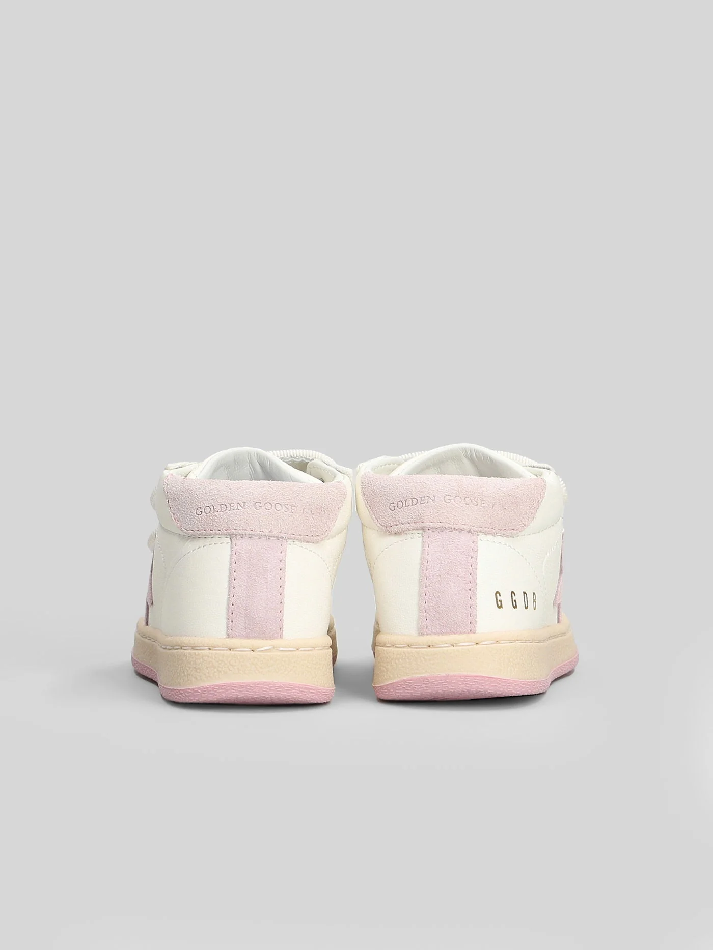 June Sneakers in white suede and leather - Image 4
