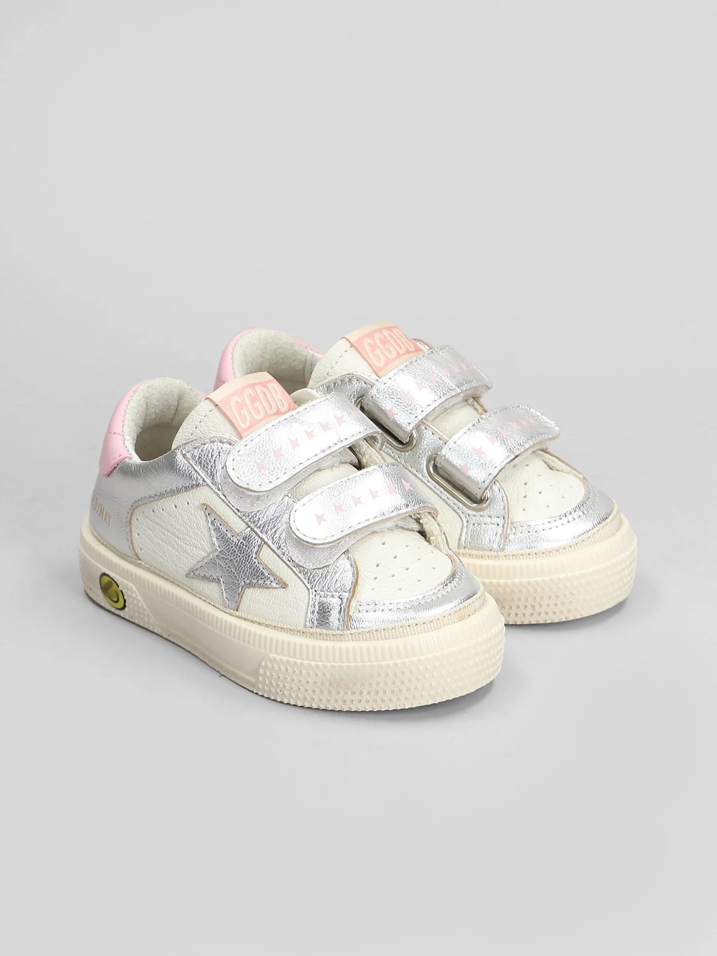 May School Sneakers in white leather - Image 2