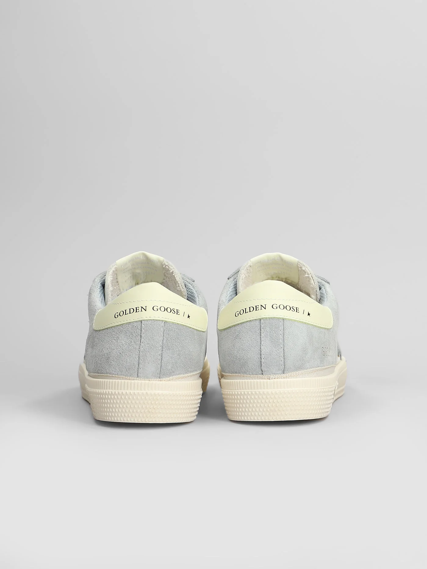 May School Sneakers in white suede and leather - Image 4