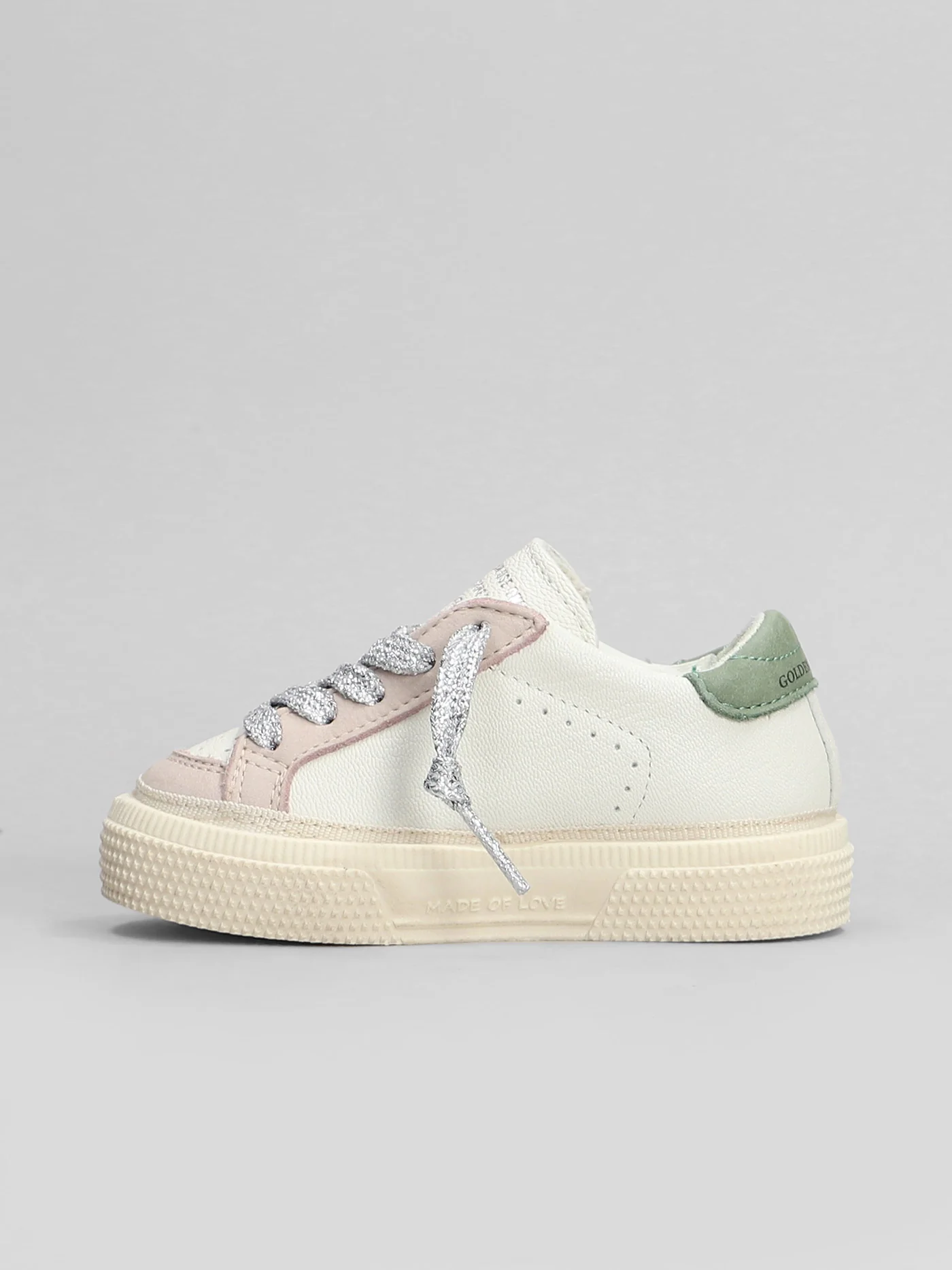 May Sneakers in white leather - Image 3