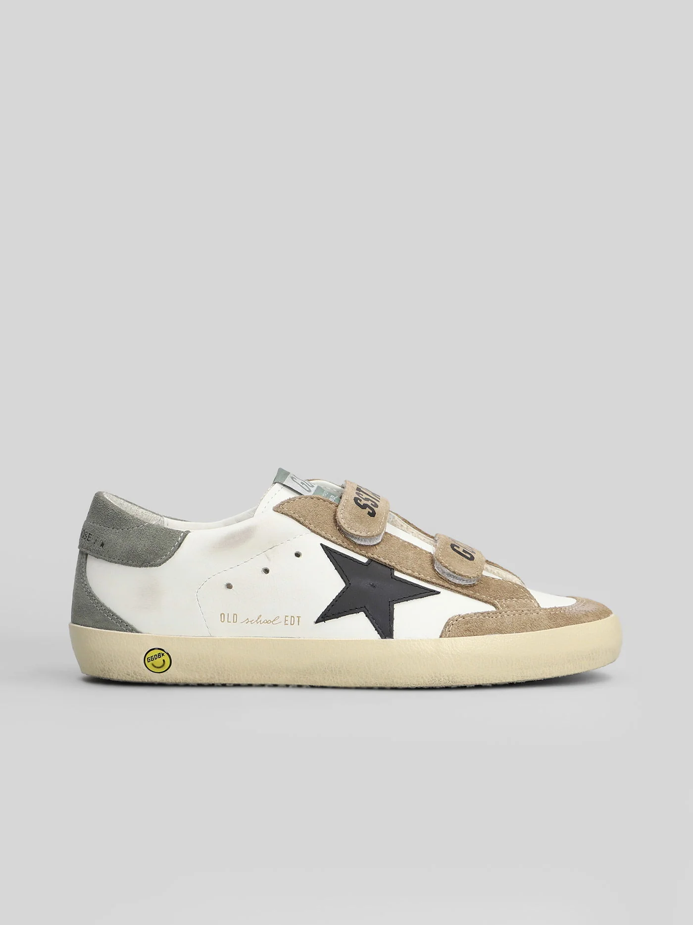 Old School Sneakers in white suede and leather - Image 11