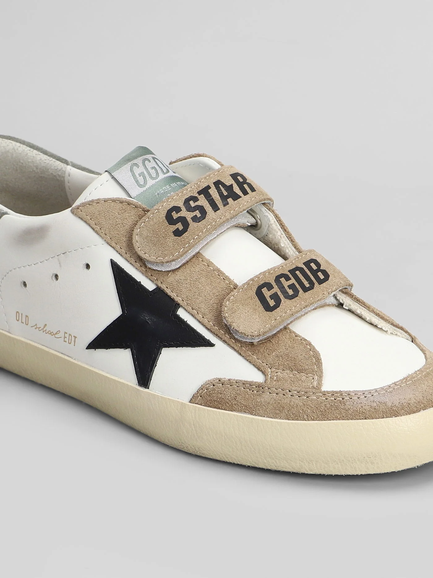 Old School Sneakers in white suede and leather - Image 15