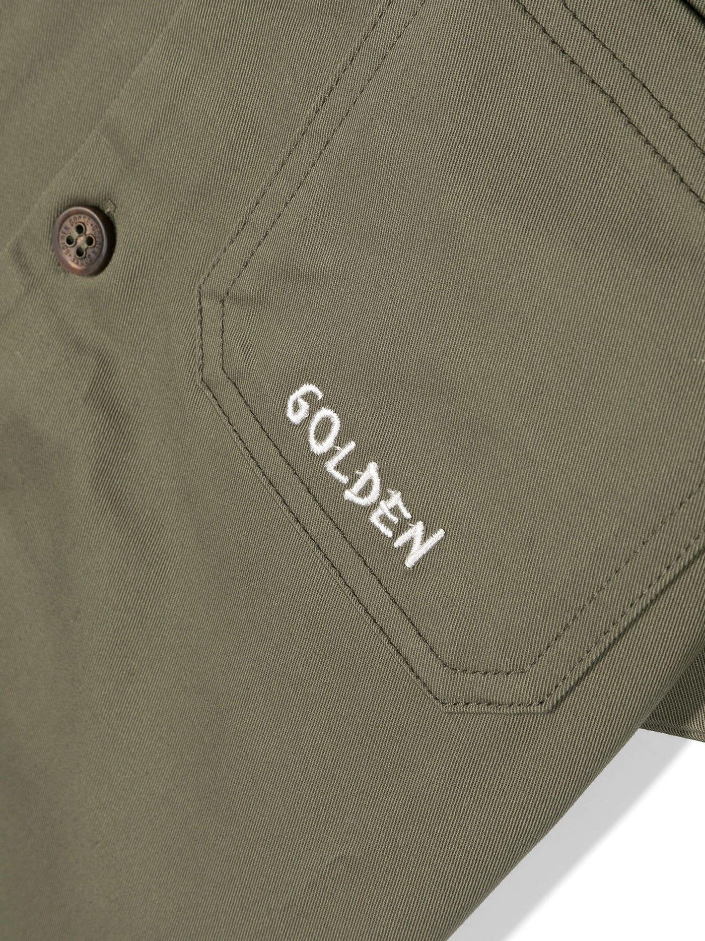 Shirt in green cotton - Image 3