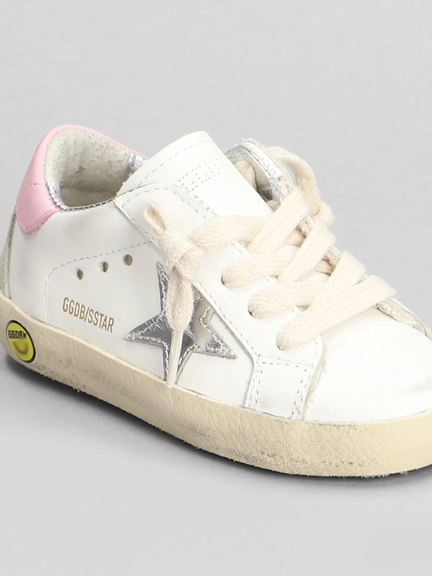 Superstar Sneakers in white leather - Image 5