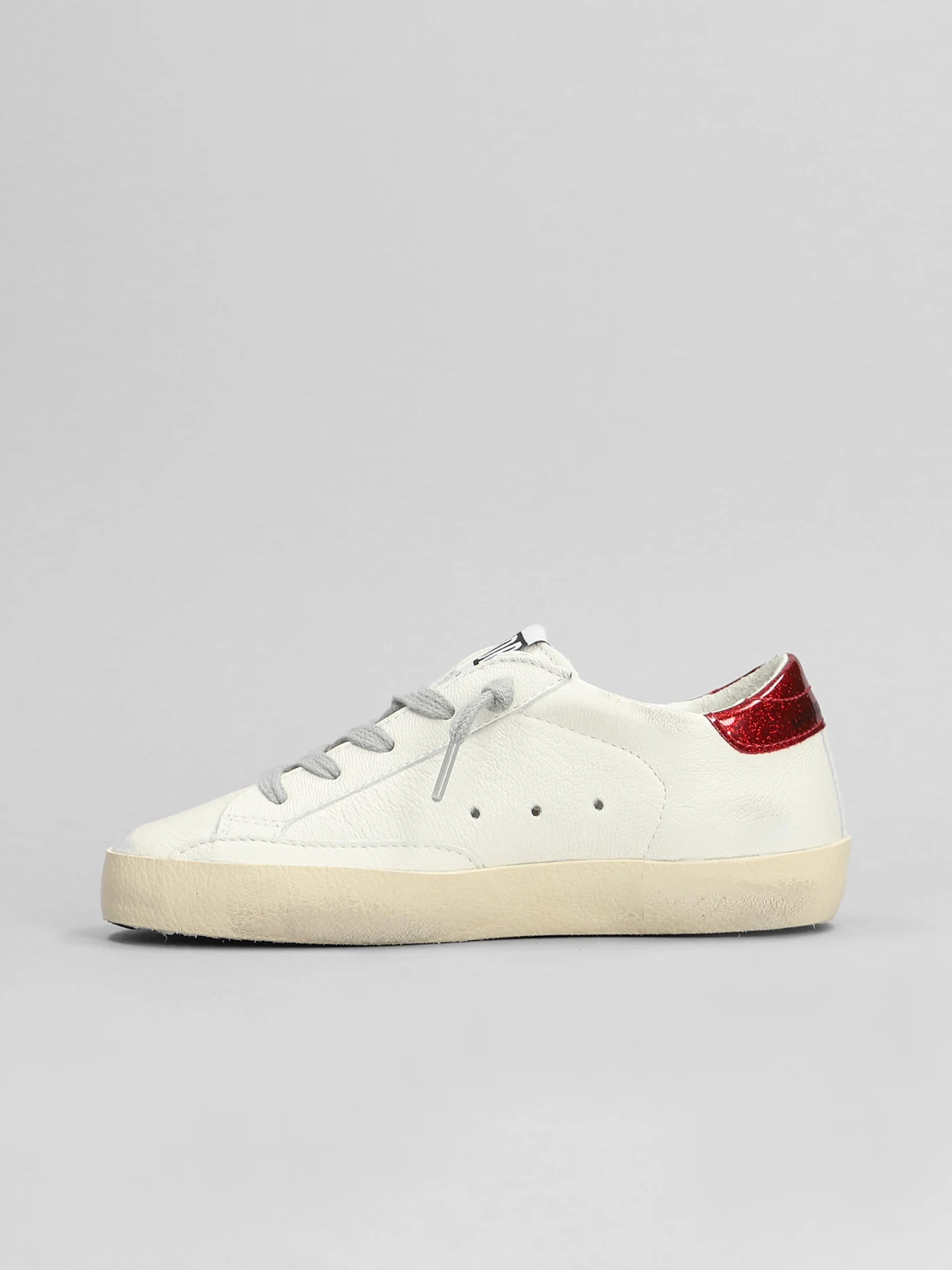 Superstar Sneakers in white leather - Image 3