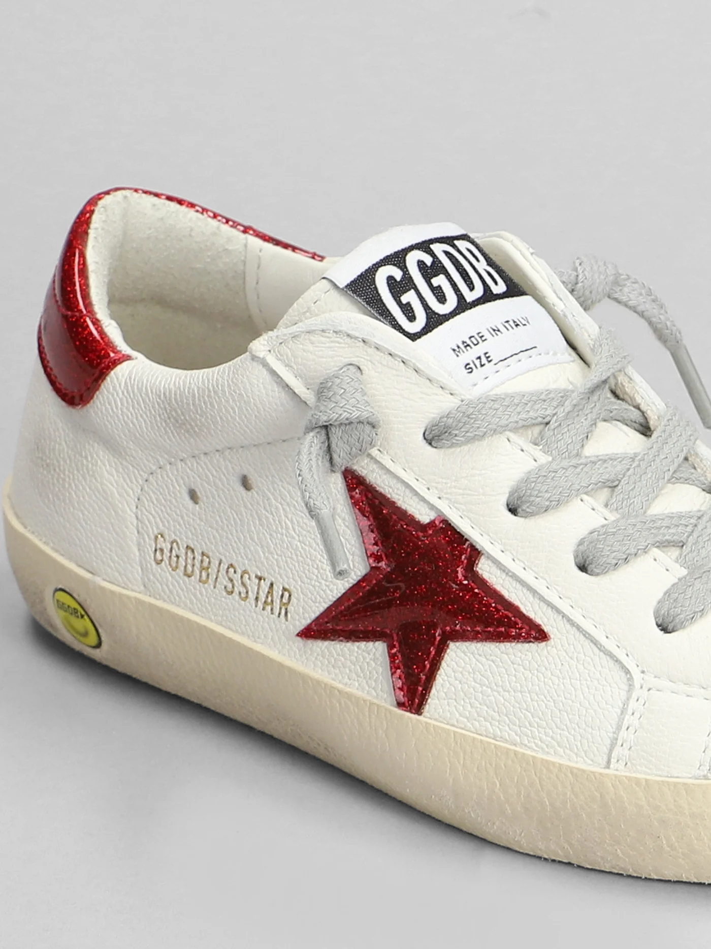 Superstar Sneakers in white leather - Image 5