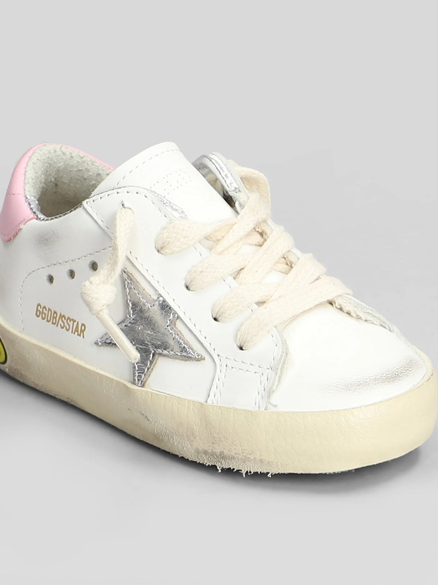 Superstar Sneakers in white leather - Image 5