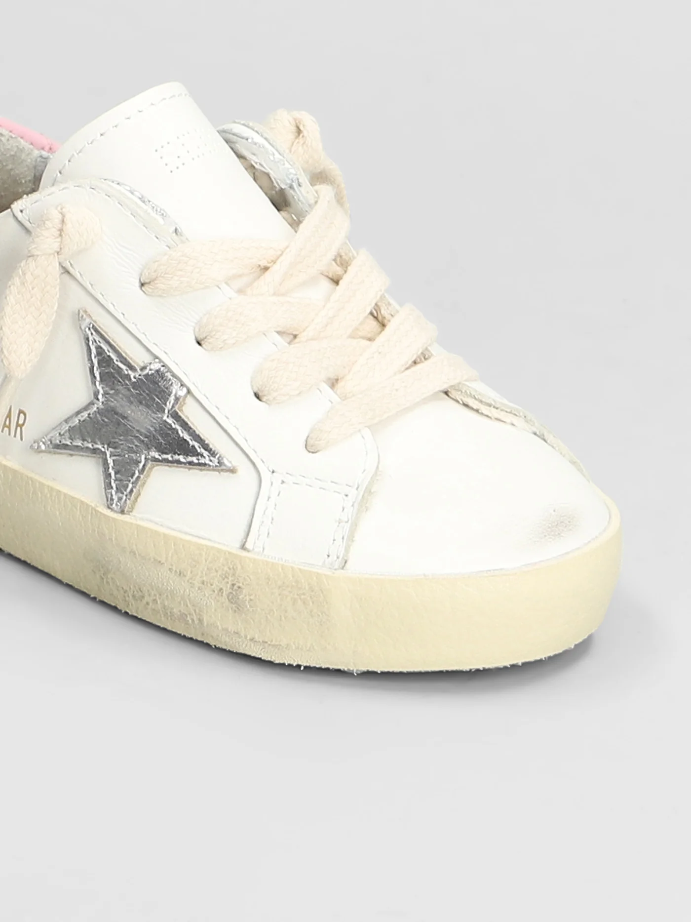 Superstar Sneakers in white leather - Image 5